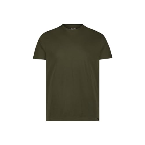 Lee Twin Pack Crew t-shirt homme M lot 2 olive coupe ajustée