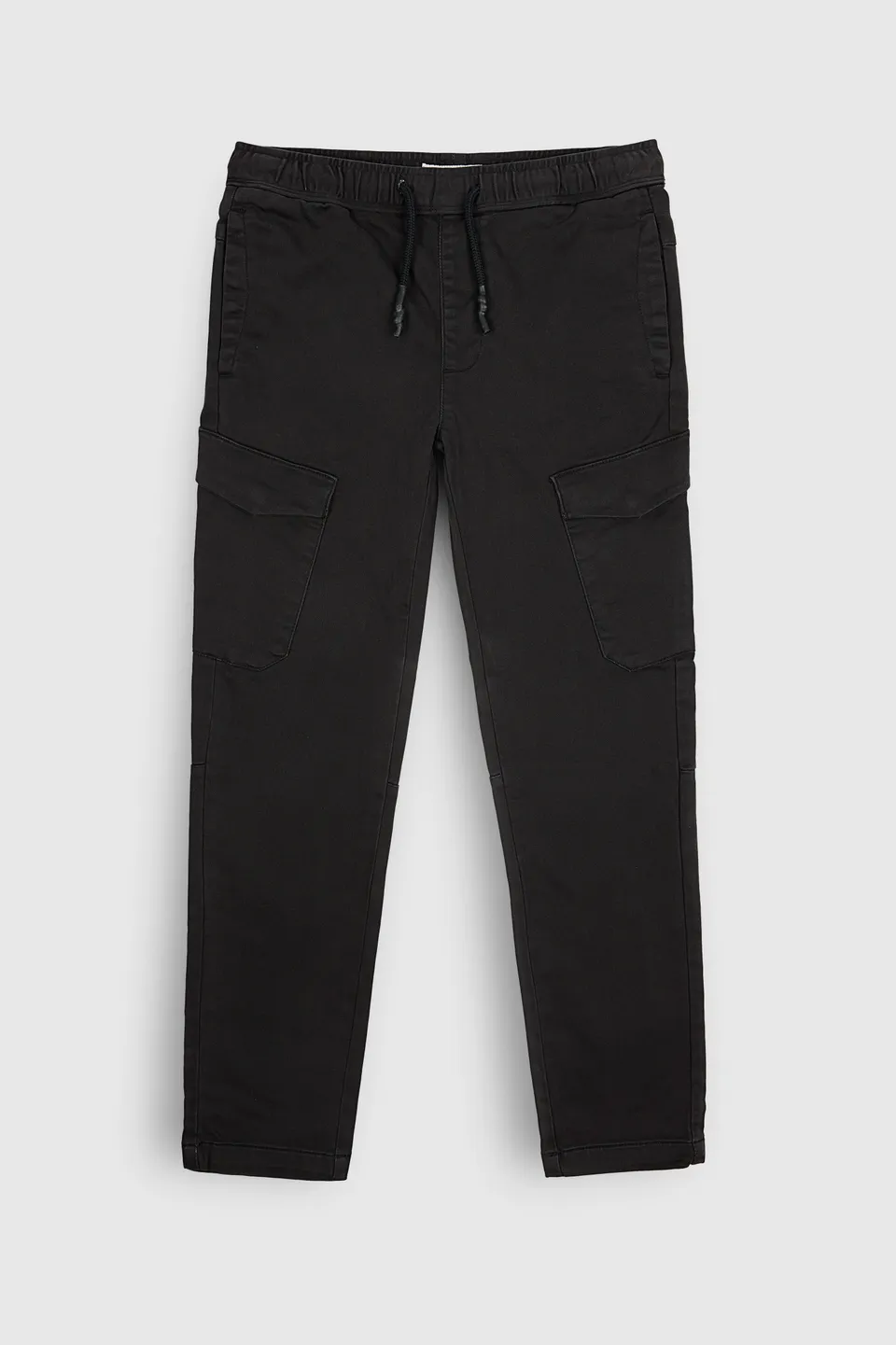 Teddy Smith P-Piky Cargo JR pantalon cargo garçon charbon coton