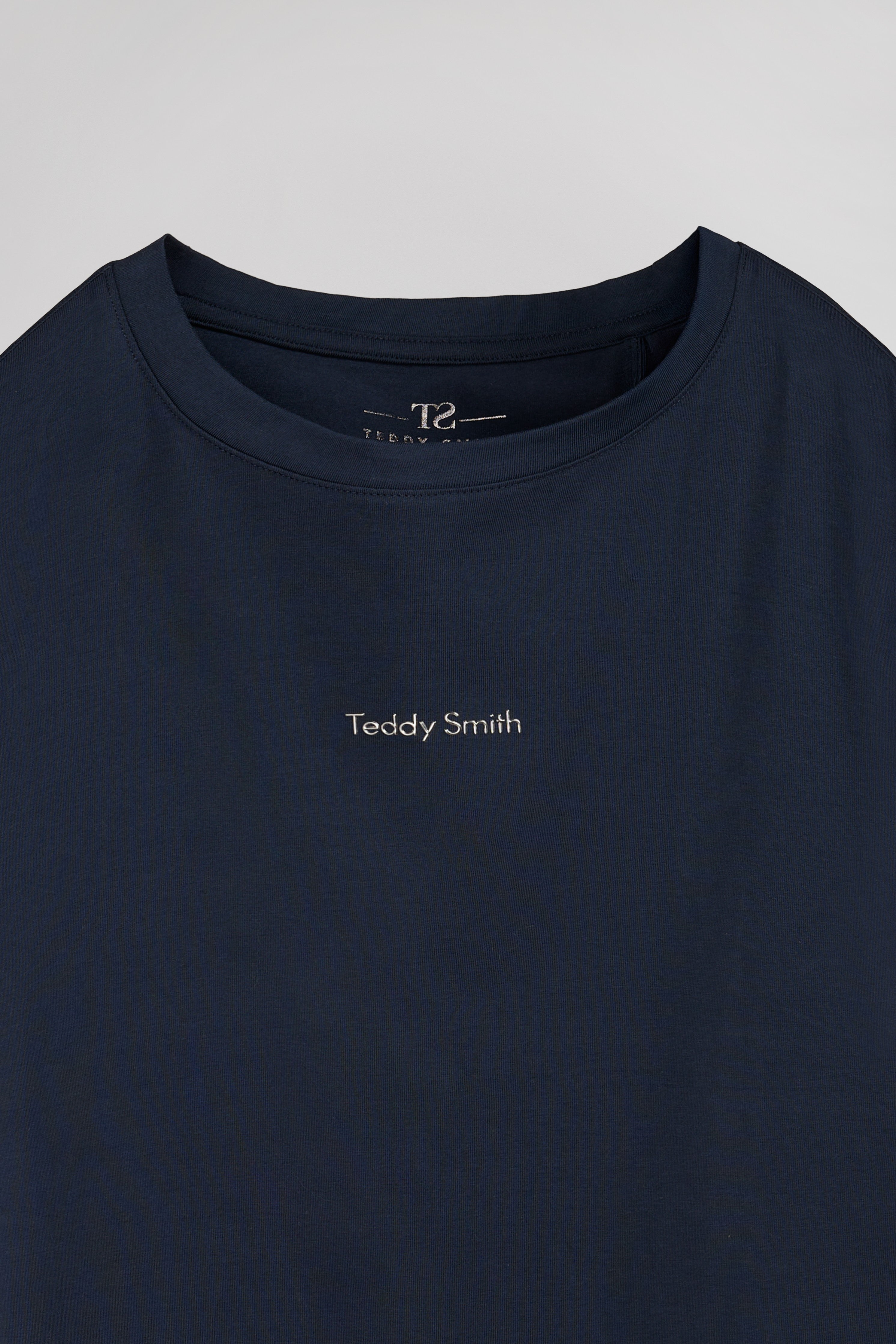 Teddy Smith T-Ribelle MC t-shirt col rond femme Total Navy