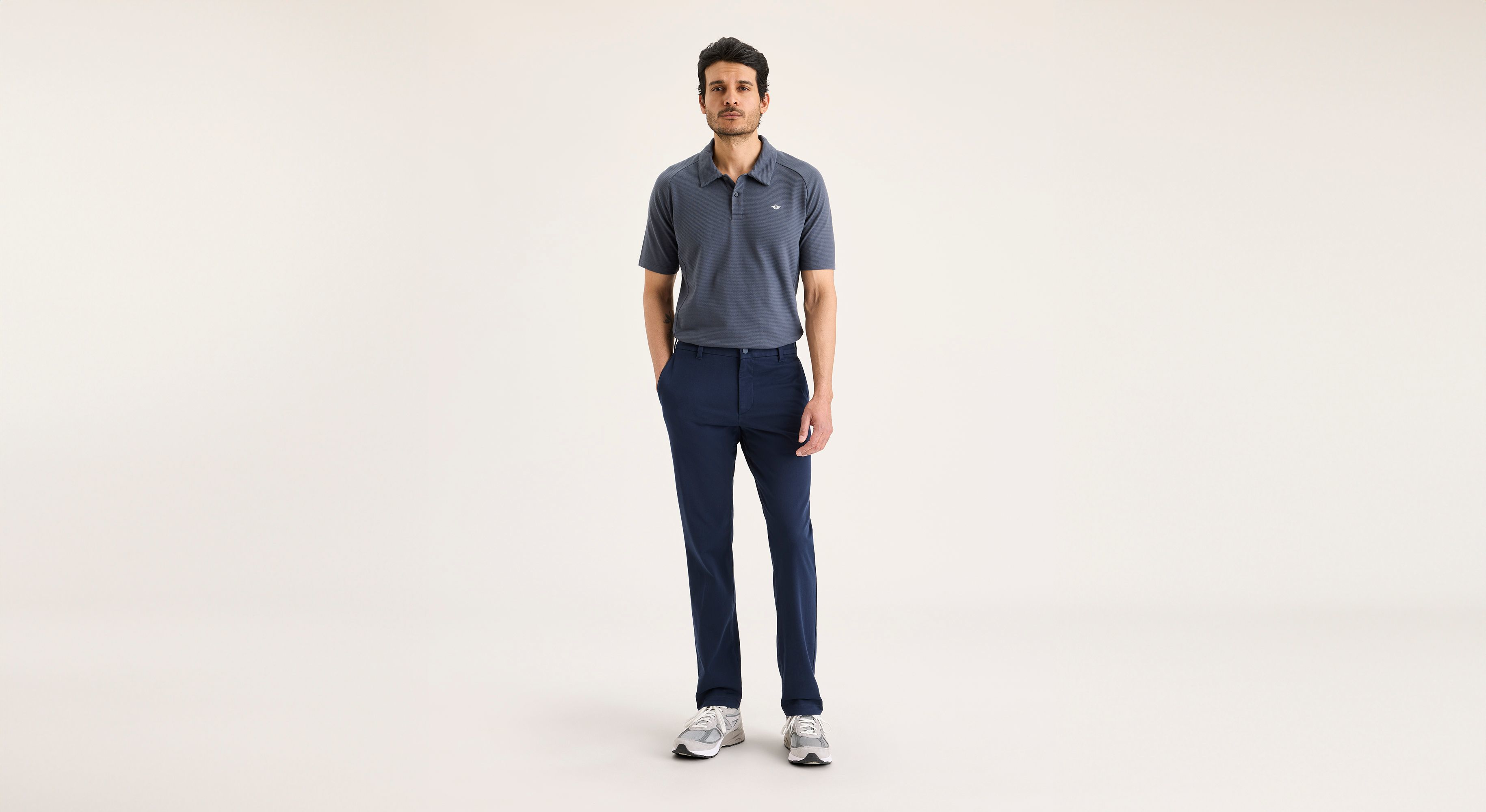 Dockers Go Activeflex chino homme slim bleu marine