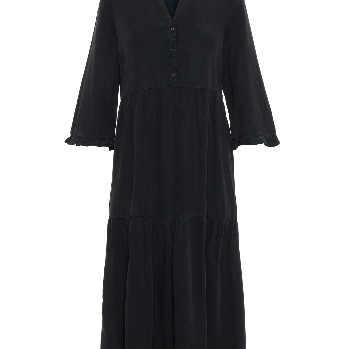 Noisy May robe longue boutonnée coupe ample