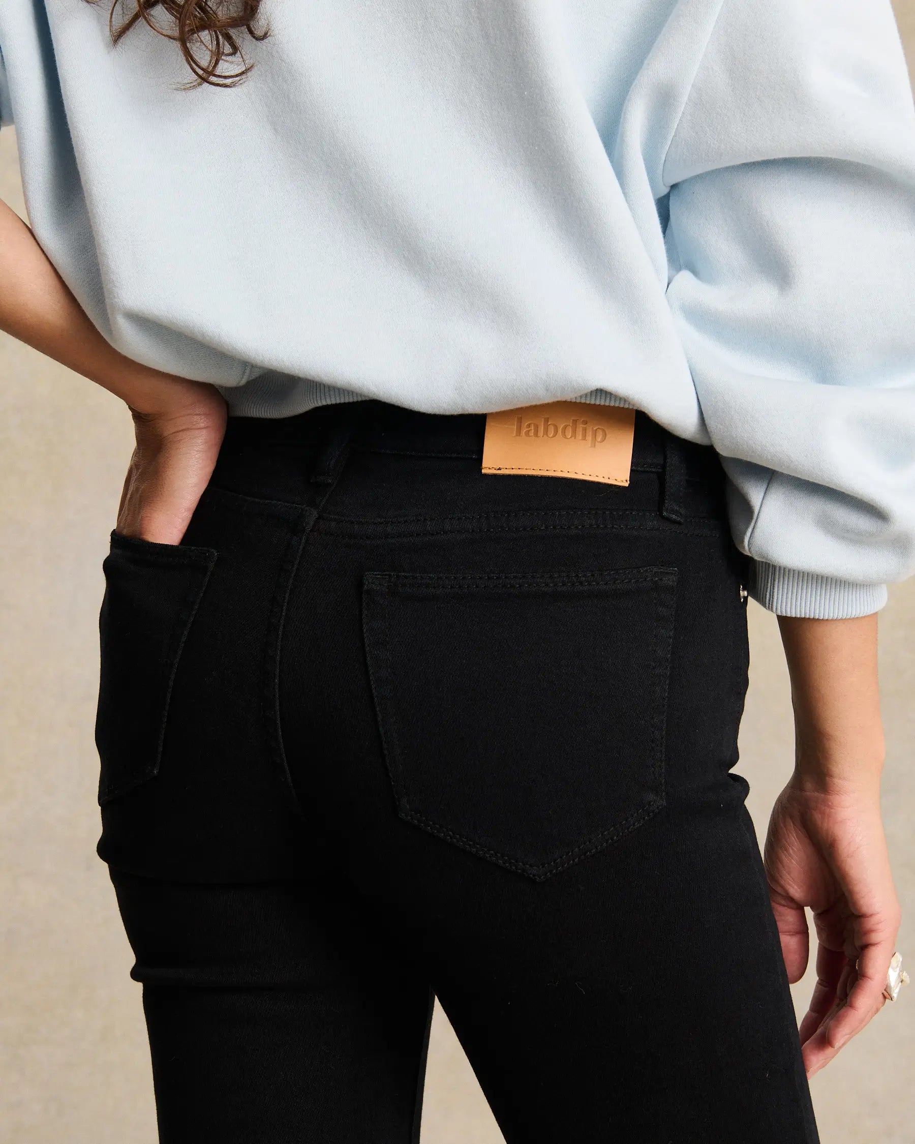 Labdip Ella Nightfall BB80 jean slim noir stretch