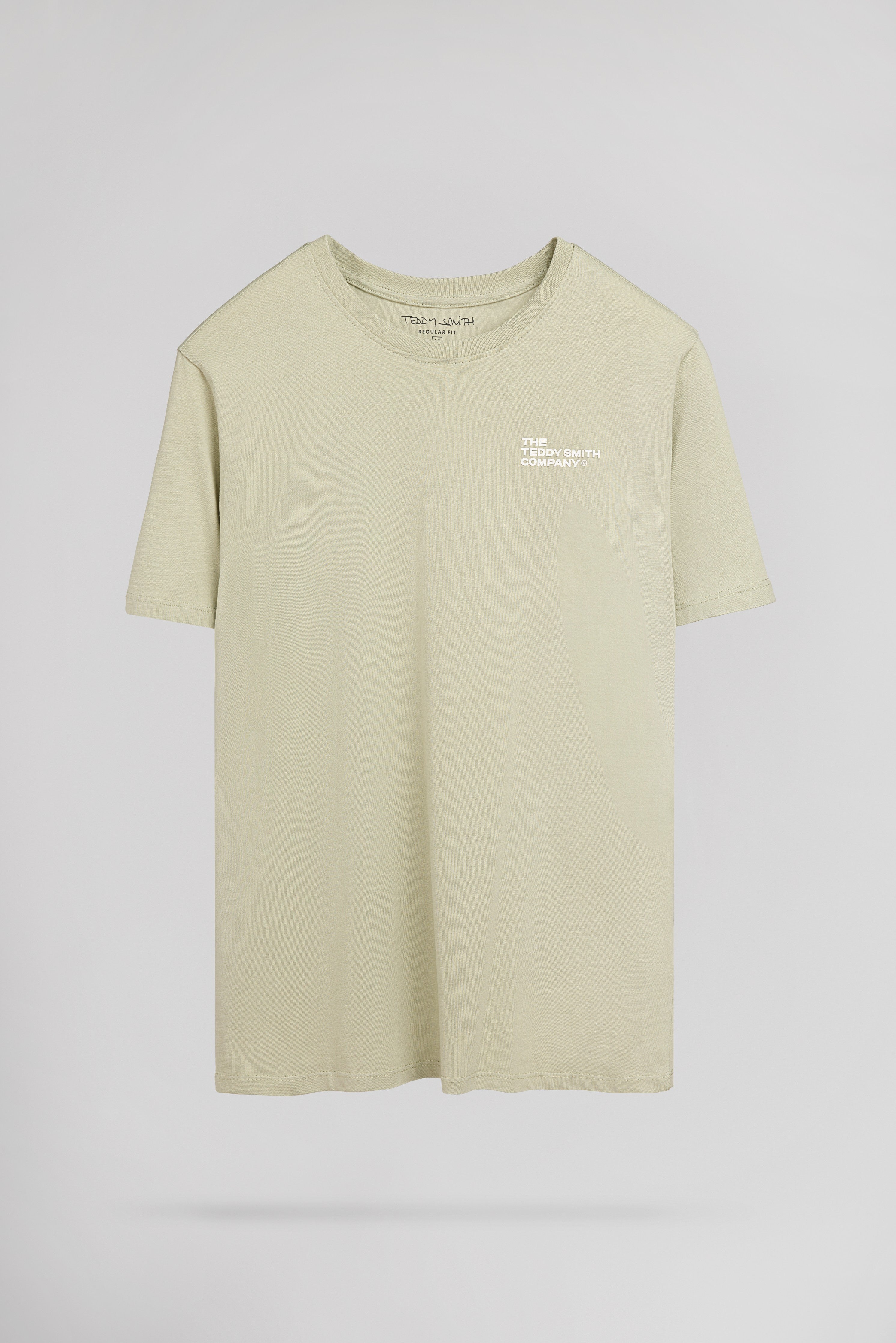 Teddy Smith T-Pany MC t-shirt vert sauge homme