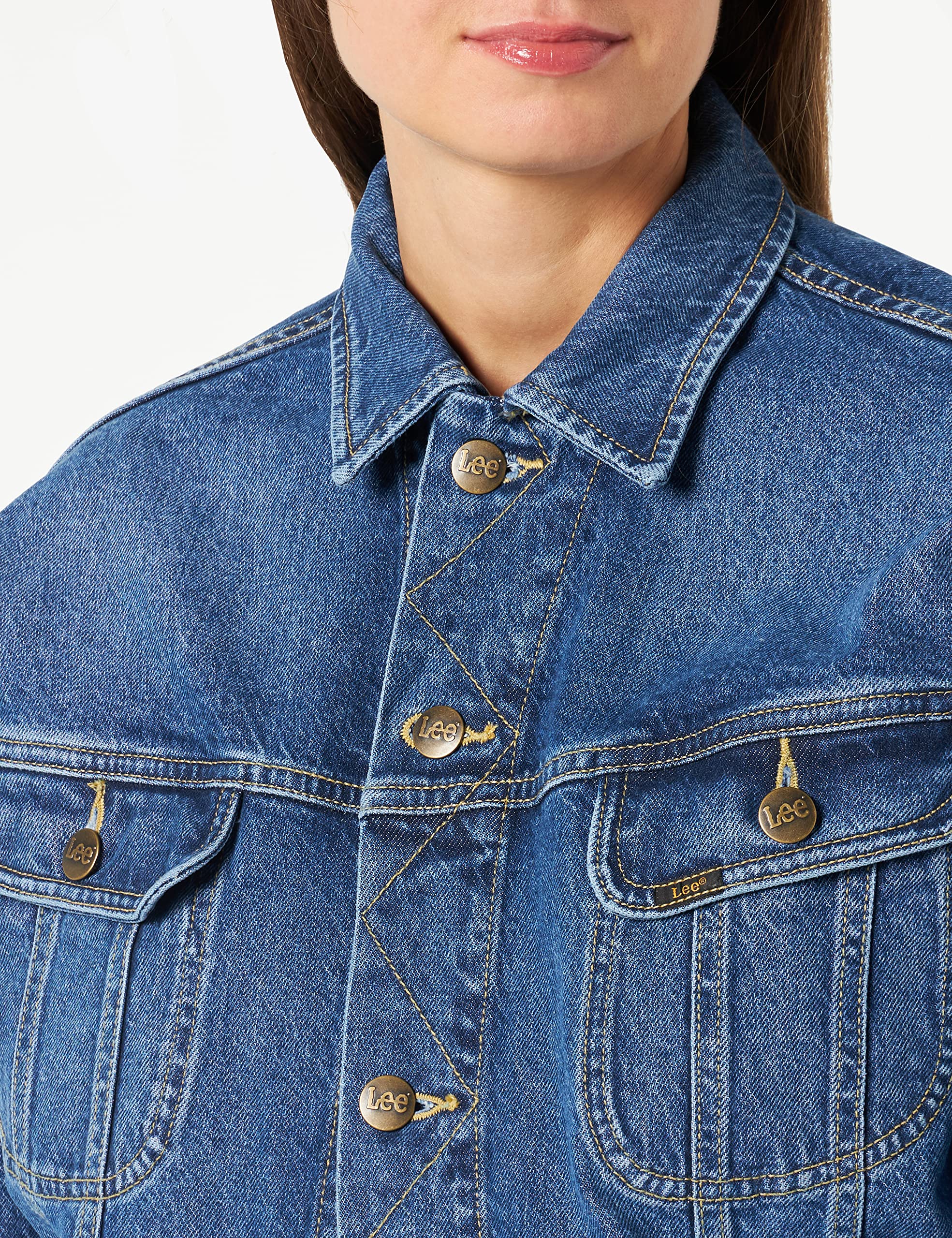 Lee Trucker veste jean femme Blue Speed taille L