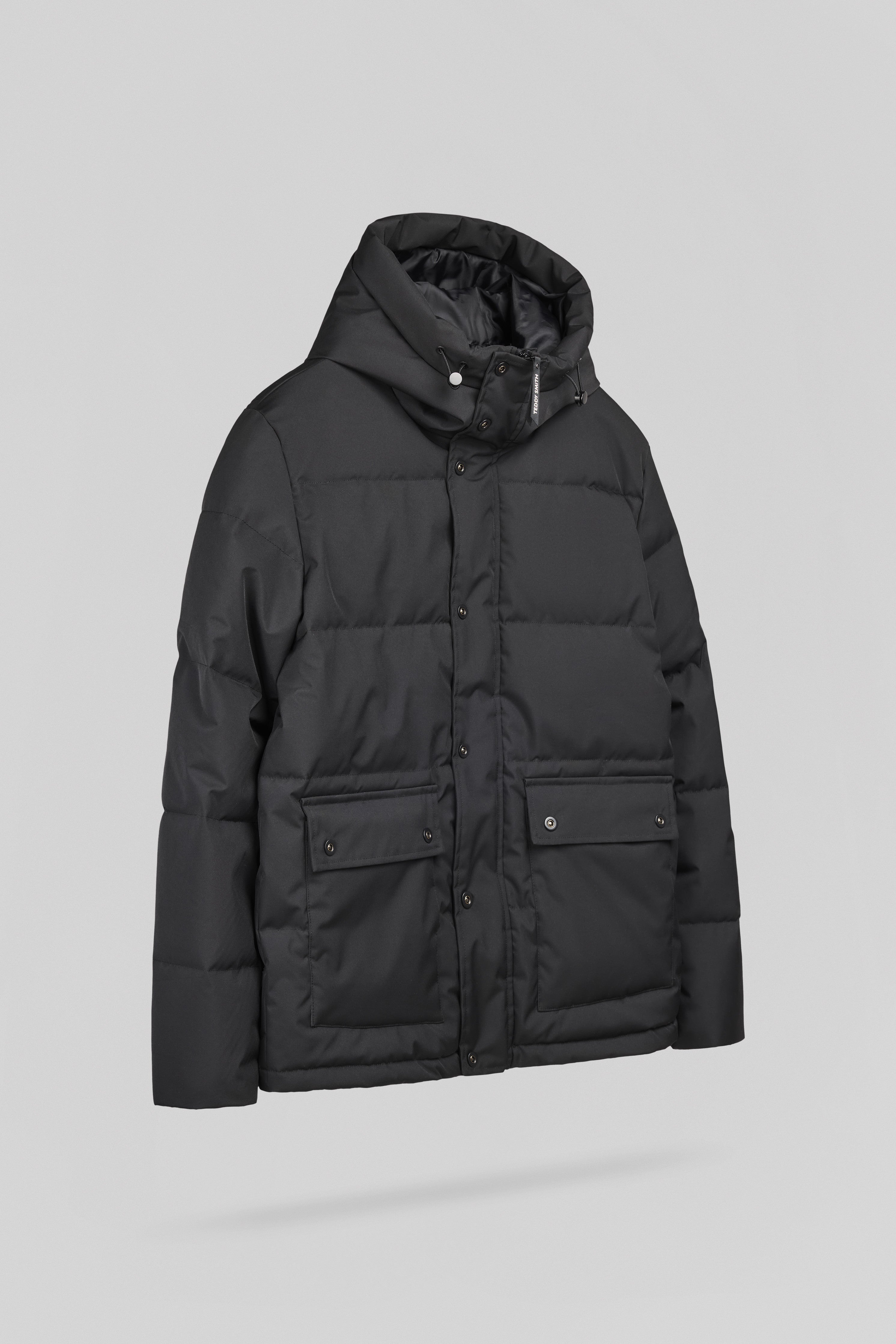 Teddy Smith B-Zakaria doudoune noir homme capuche