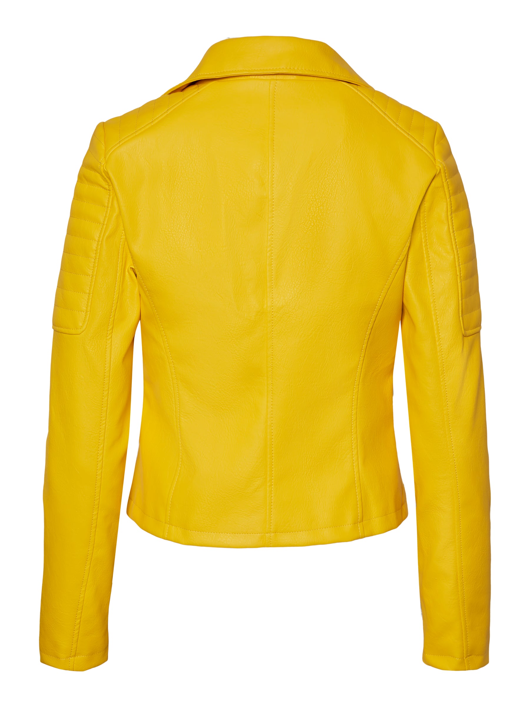 Noisy May blouson simili cuir court coupe ajustée