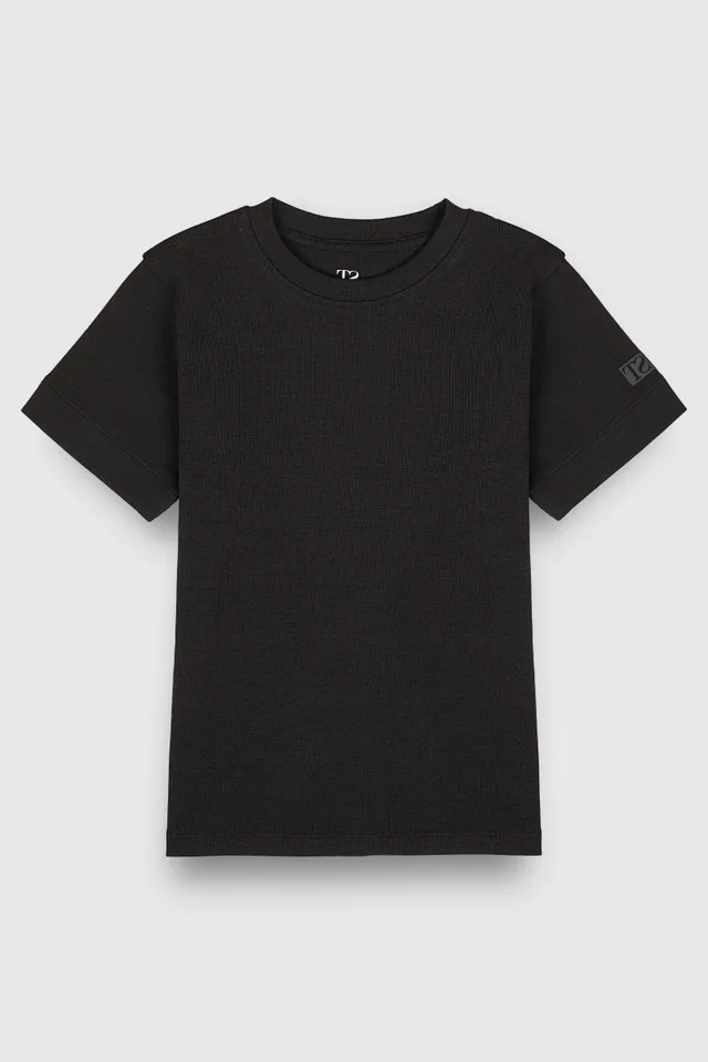 Teddy Smith T-RIBOU MC JR t-shirt fille noir