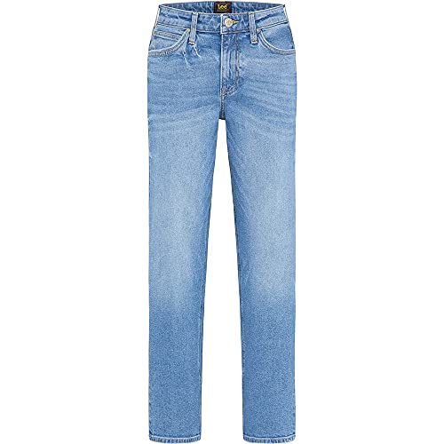 Lee Mom Straight jean femme Mid Booster taille haute