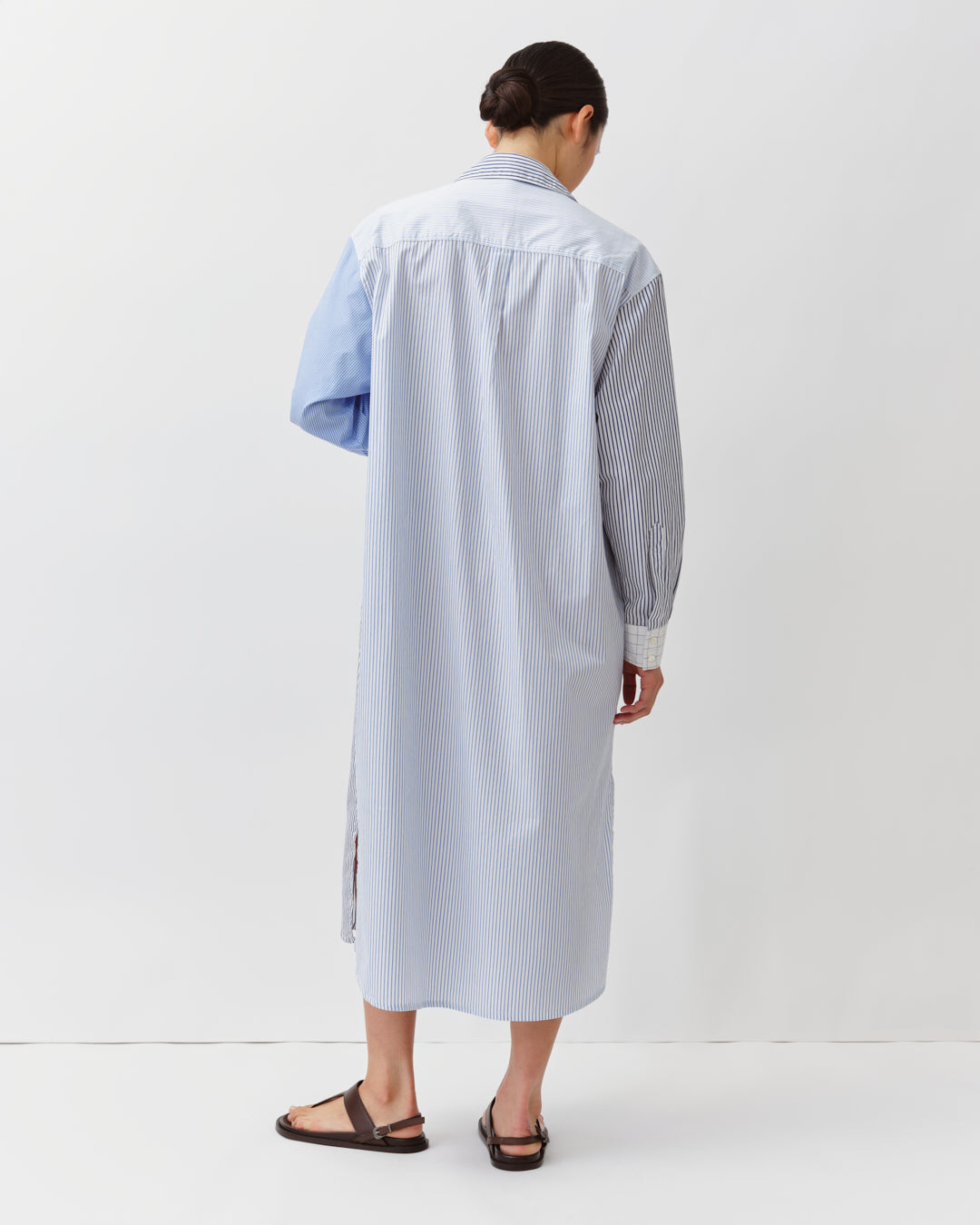 DIEGA RIVATA robe chemise multiraYure longue