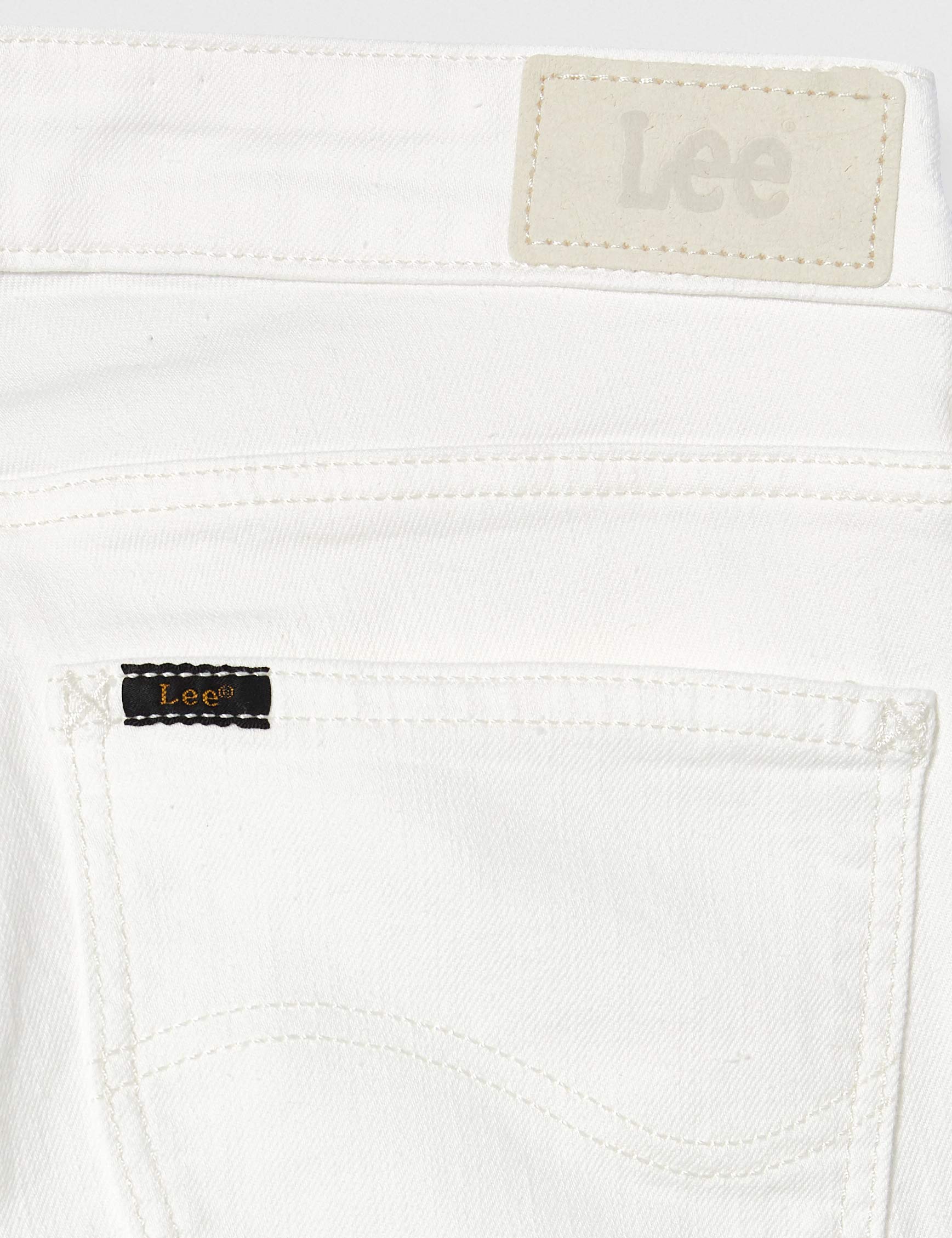 Lee Scarlett Cropped jean femme blanc Rinse 27W/35L