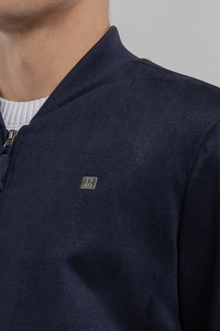 Teddy Smith B-Oswell blouson bomber homme bleu marine