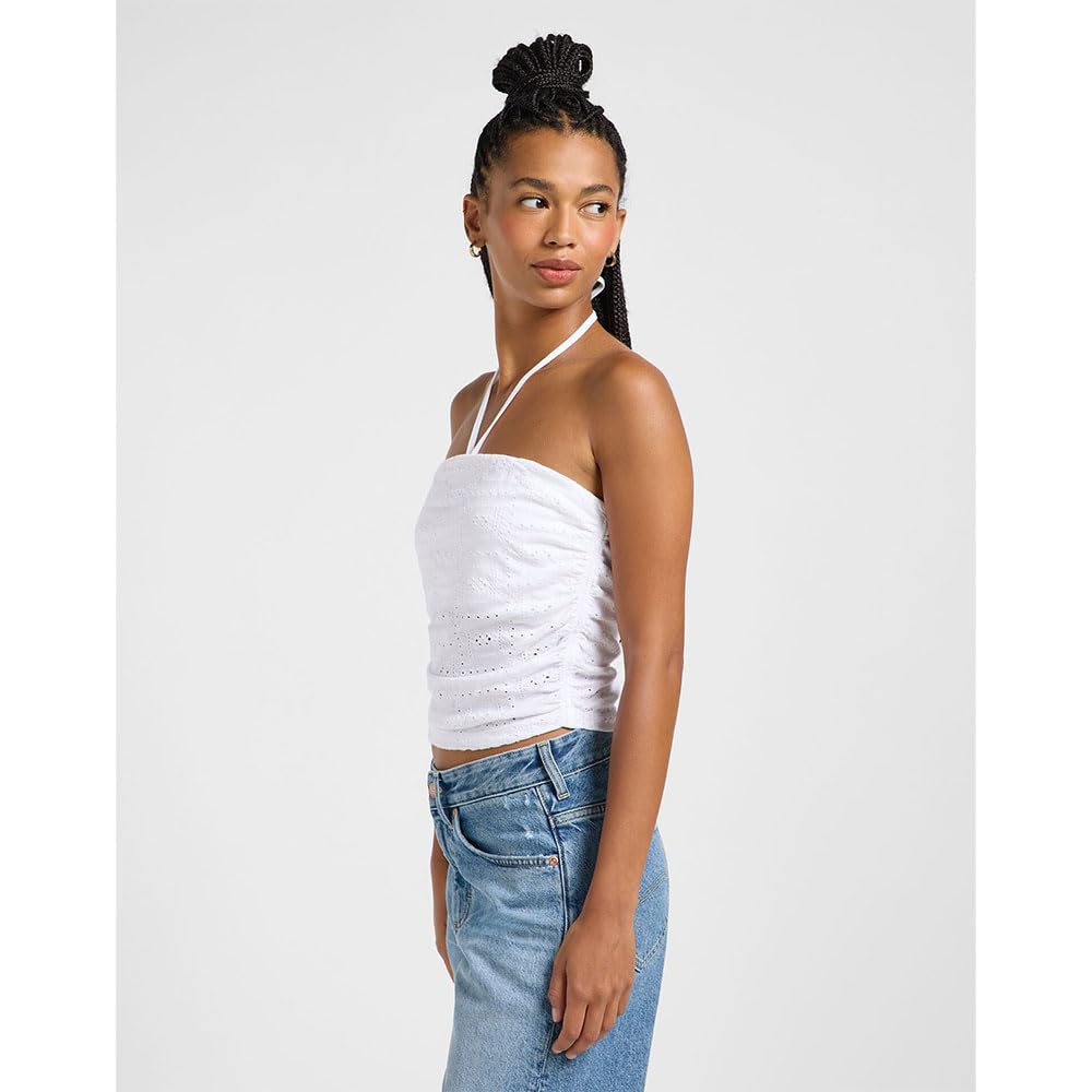Lee Tube Top top femme blanc éclatant taille M
