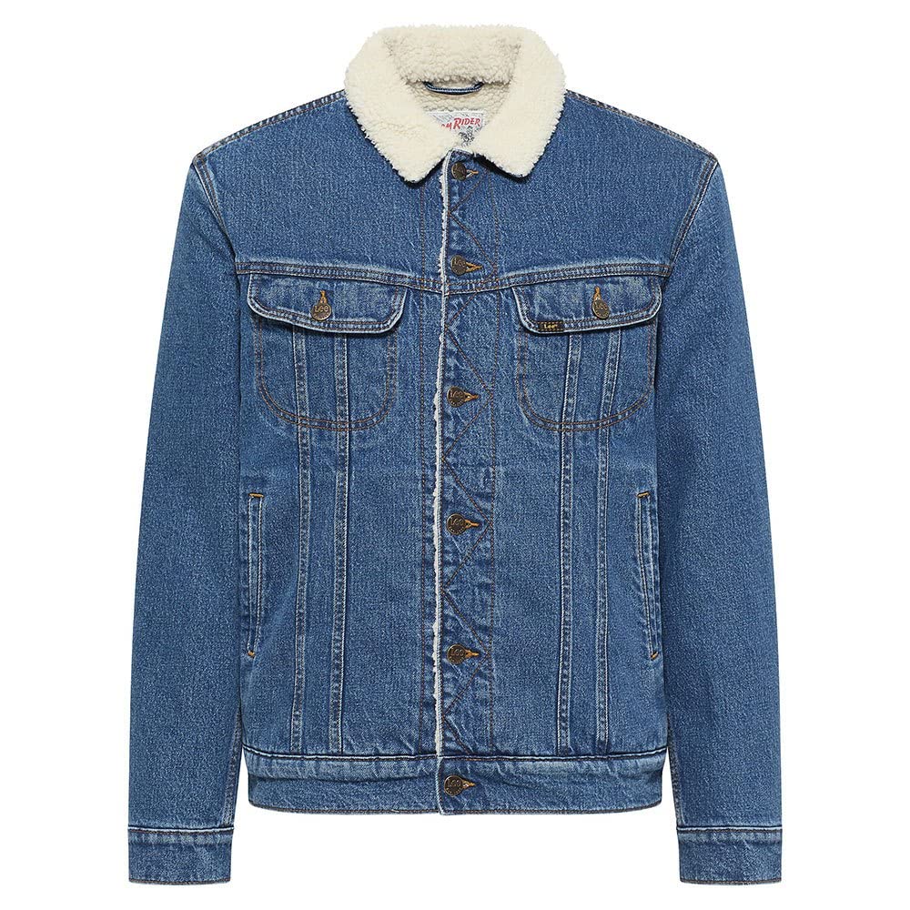Lee Sherpa Jacket Veste homme bleu vrai bleu taille S
