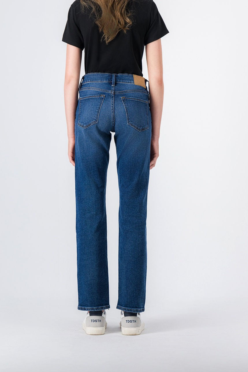 TEDDY SMITH P-PEPPER jean fille indigo vintage stretch 5 poches