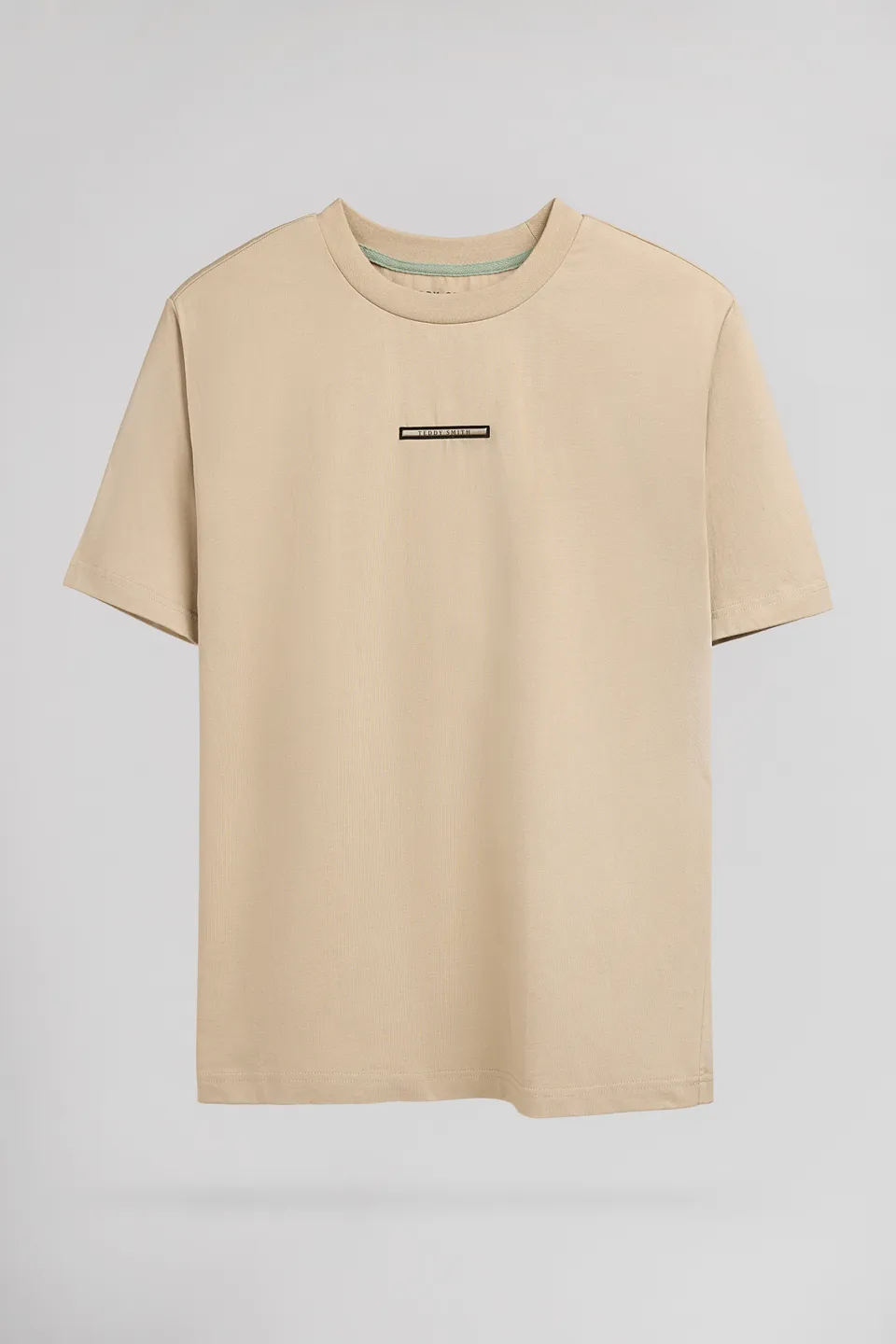 Teddy Smith T-Olivio MC T-shirt homme beige ample