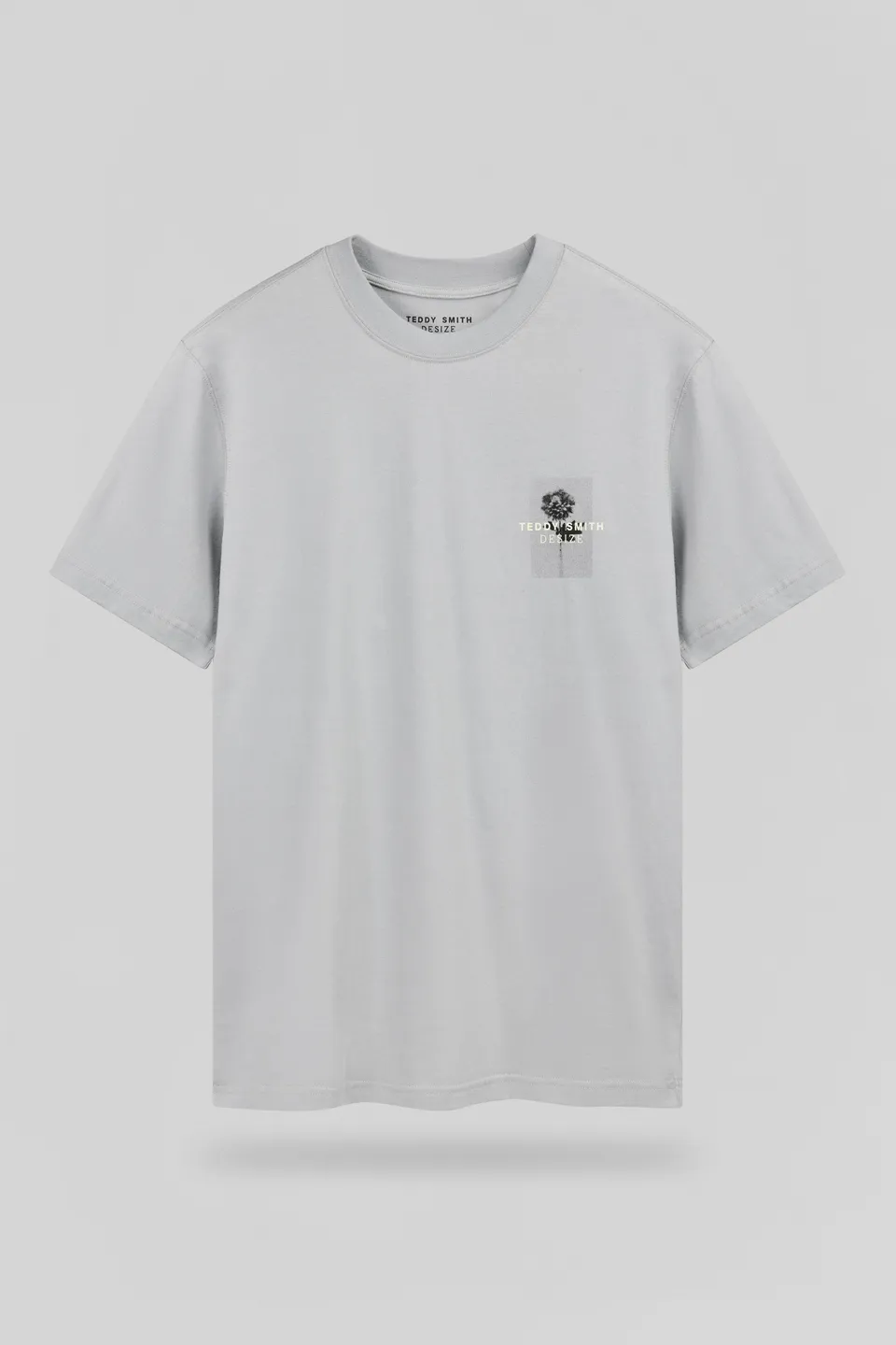Teddy Smith T-Artist MC t-shirt homme bleu fumé ample