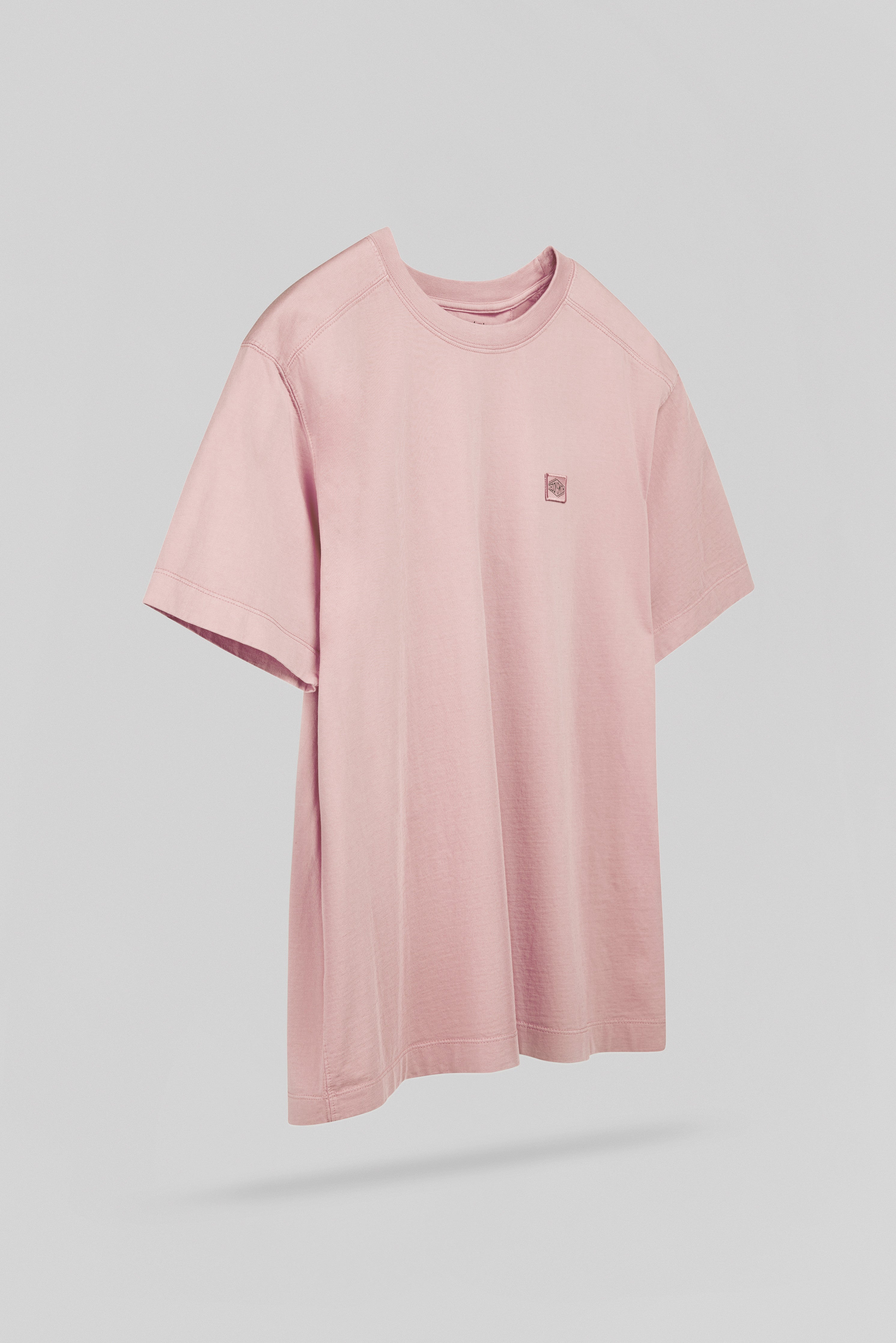 Teddy Smith T-Nateo MC t-shirt rose pastel homme délavé