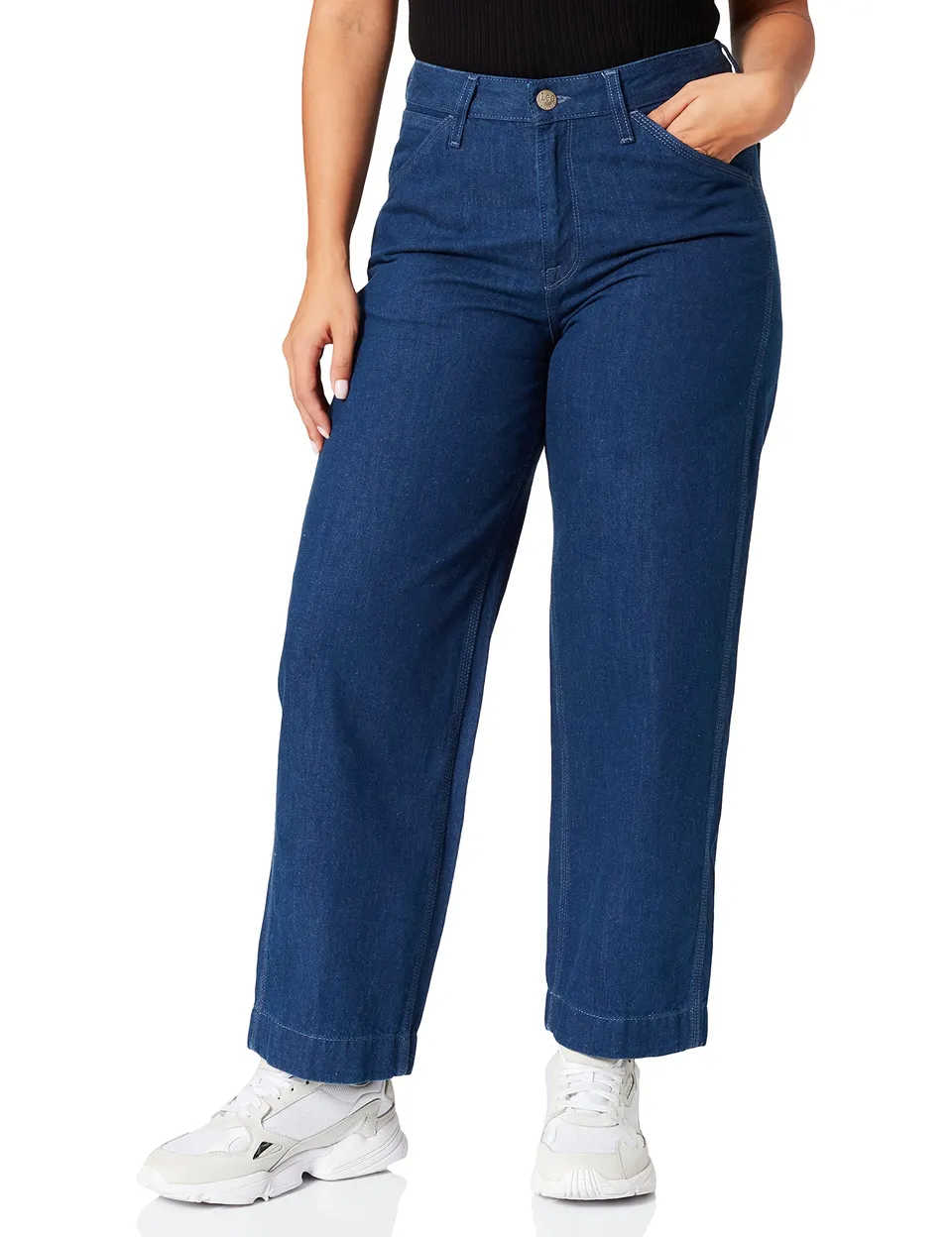 Lee Carpenter jean droit femme toile denim recyclé