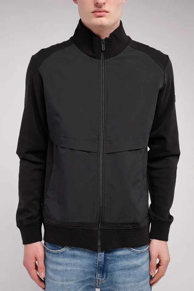 Teddy Smith G-Sabin Zip gilet sweat noir homme