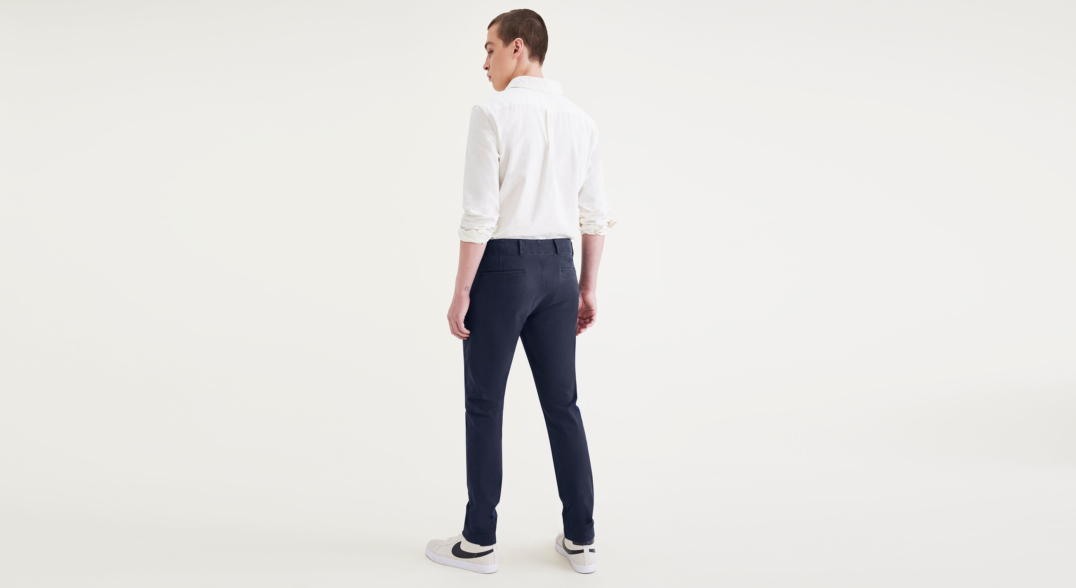 Dockers Alpha Skinny chino bleu marine stretch homme