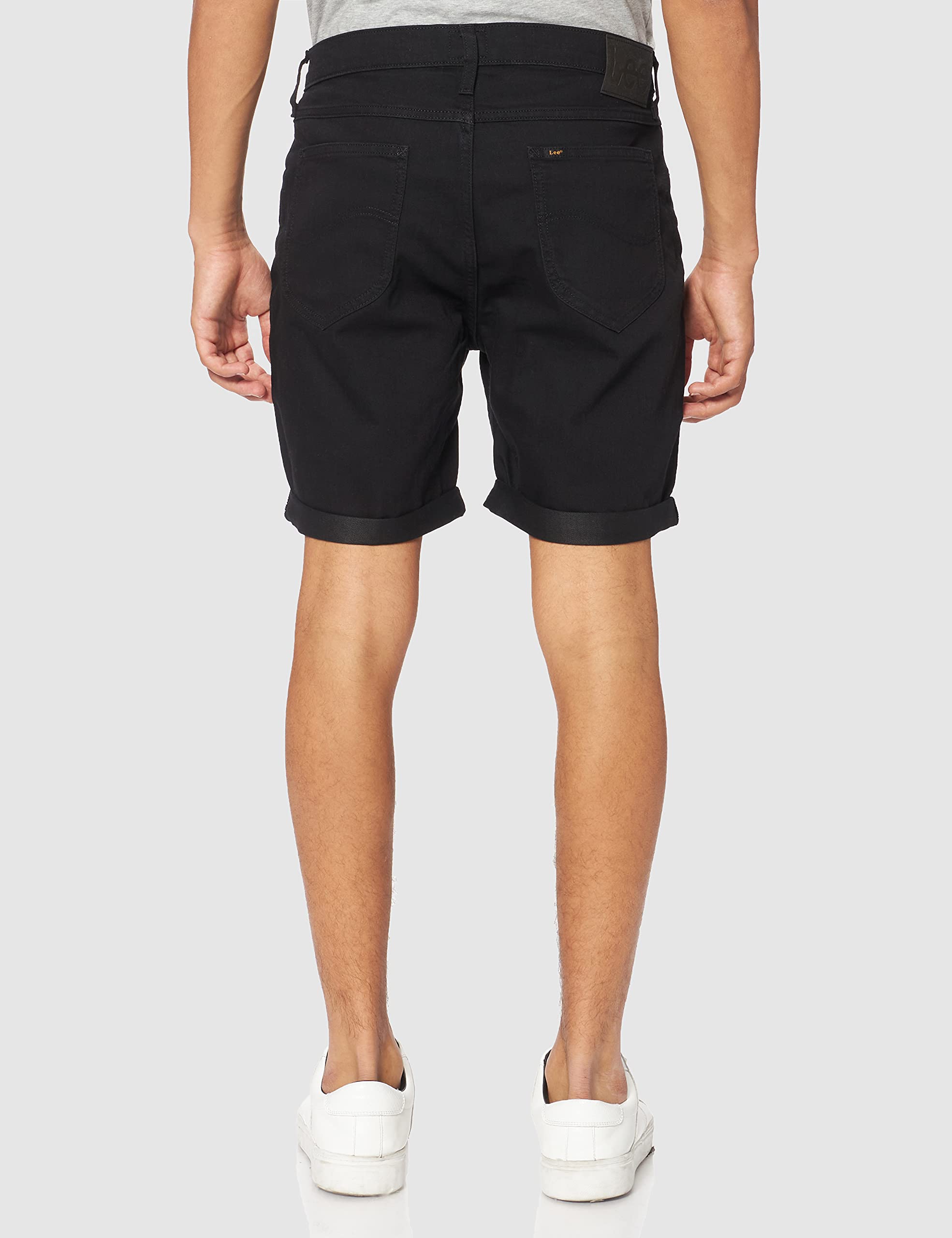 Lee L73 short homme noir S en denim