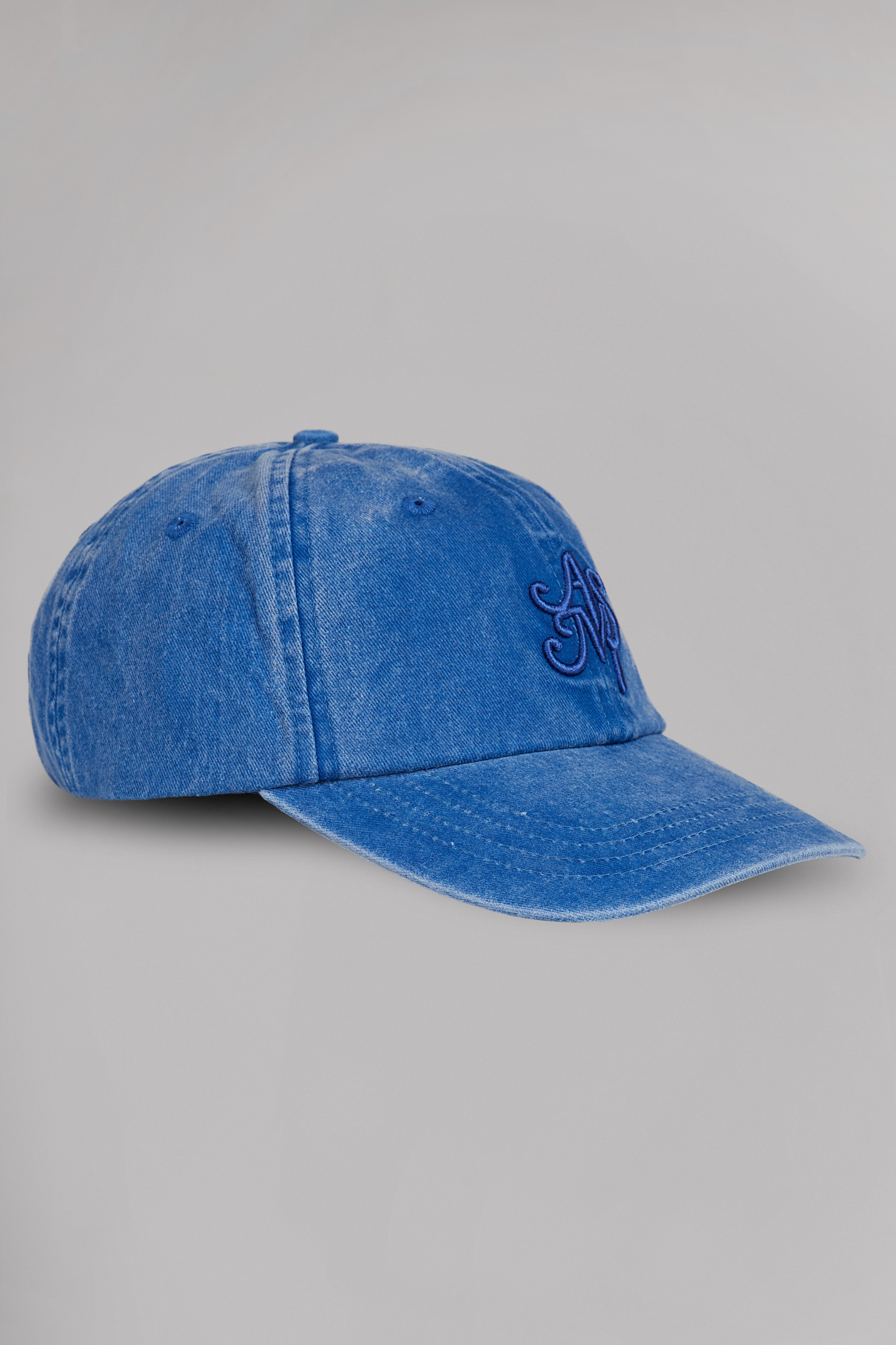 Teddy Smith C-Cap True casquette bleu coton délavé
