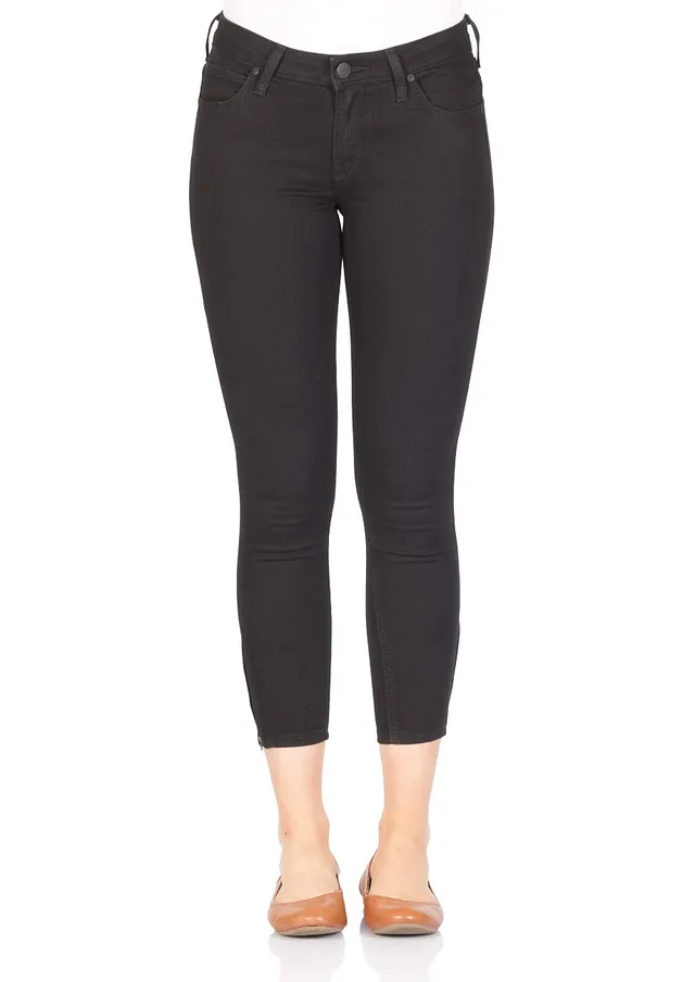 Lee Scarlett Cropped jean skinny noir 27/31