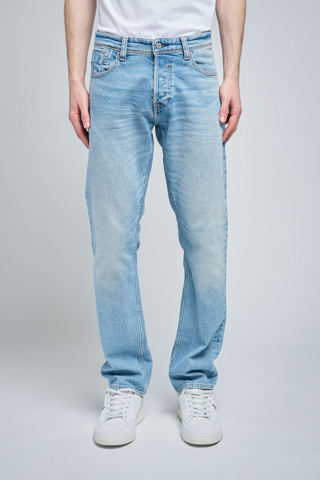 Teddy Smith REG jean droit homme indigo clair L32