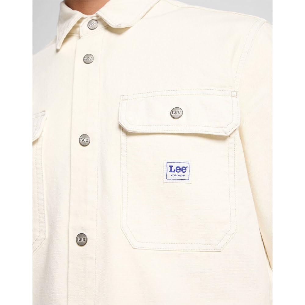Lee Workwear Overshirt surchemise homme écru L