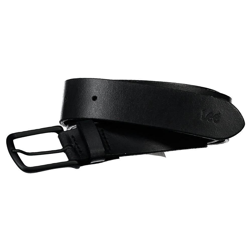 Lee Core Belt Ceinture Homme Cuir Noir
