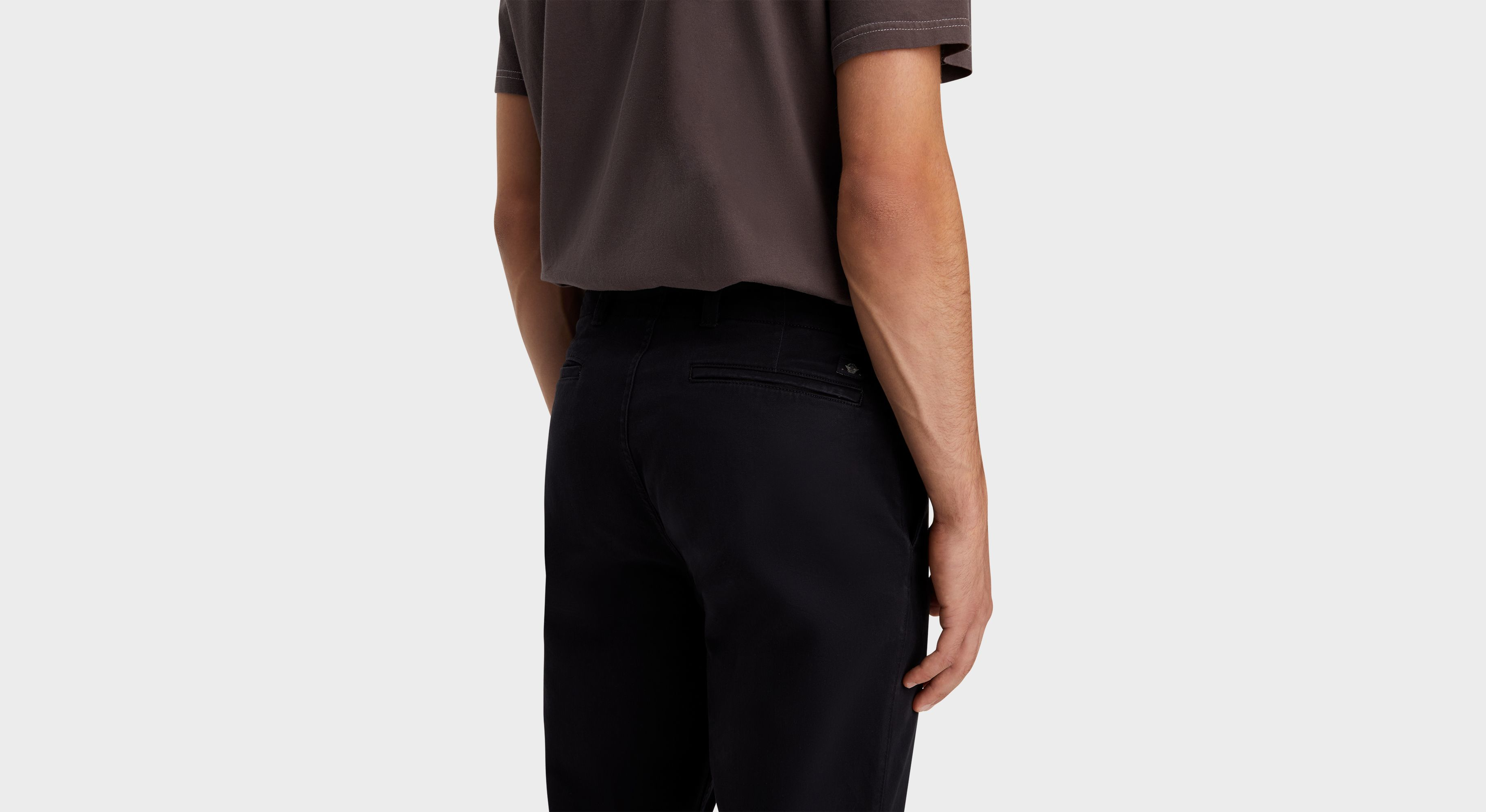 Dockers Alpha Chino pantalon homme noir coupe droite