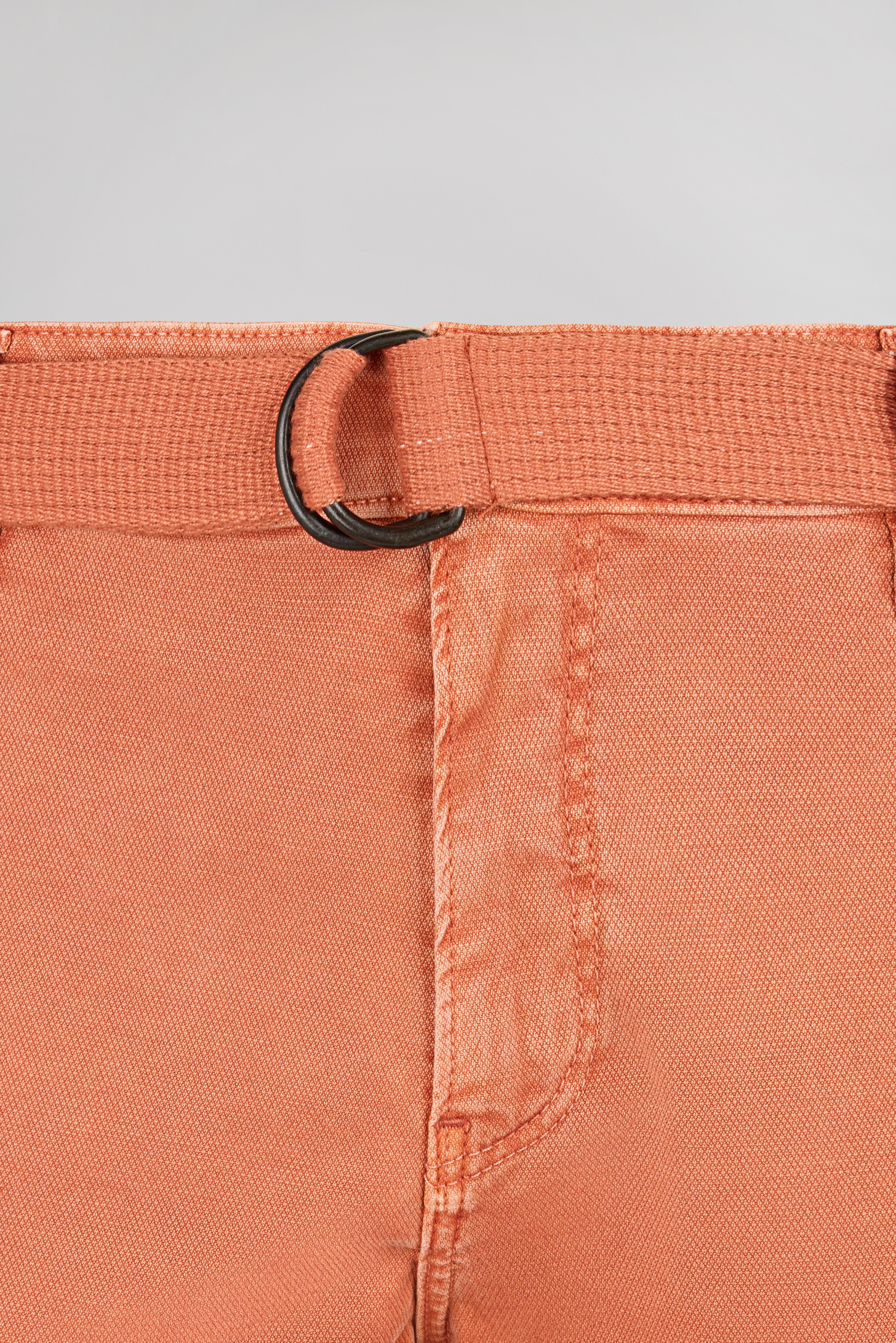 Teddy Smith Staton Chino short nordic red ceinture amovible