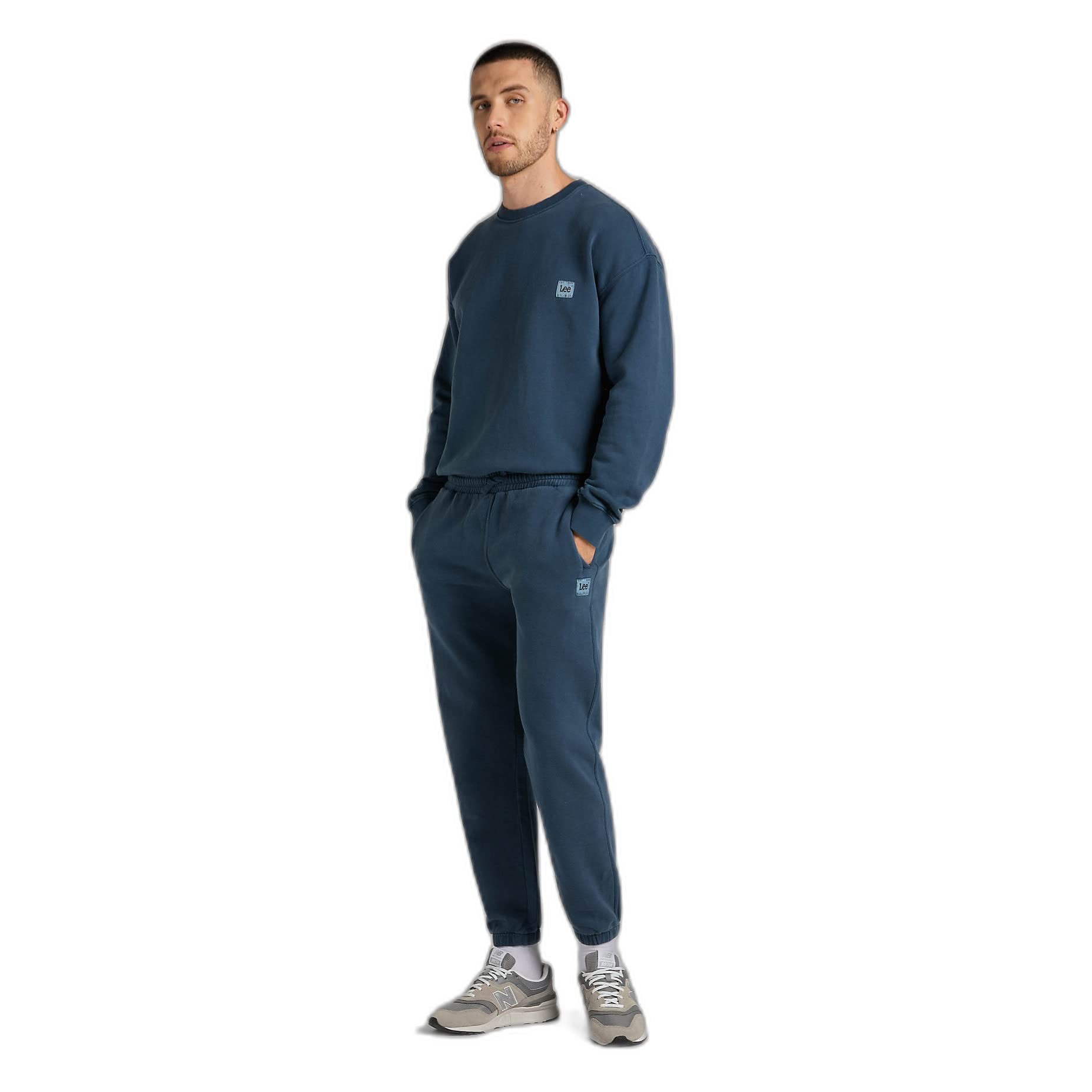 Lee Boyfriend short sweat homme ammonite molleton