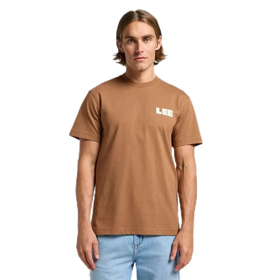 Lee Ww Graphic tee-shirt homme Oak Moss M coton