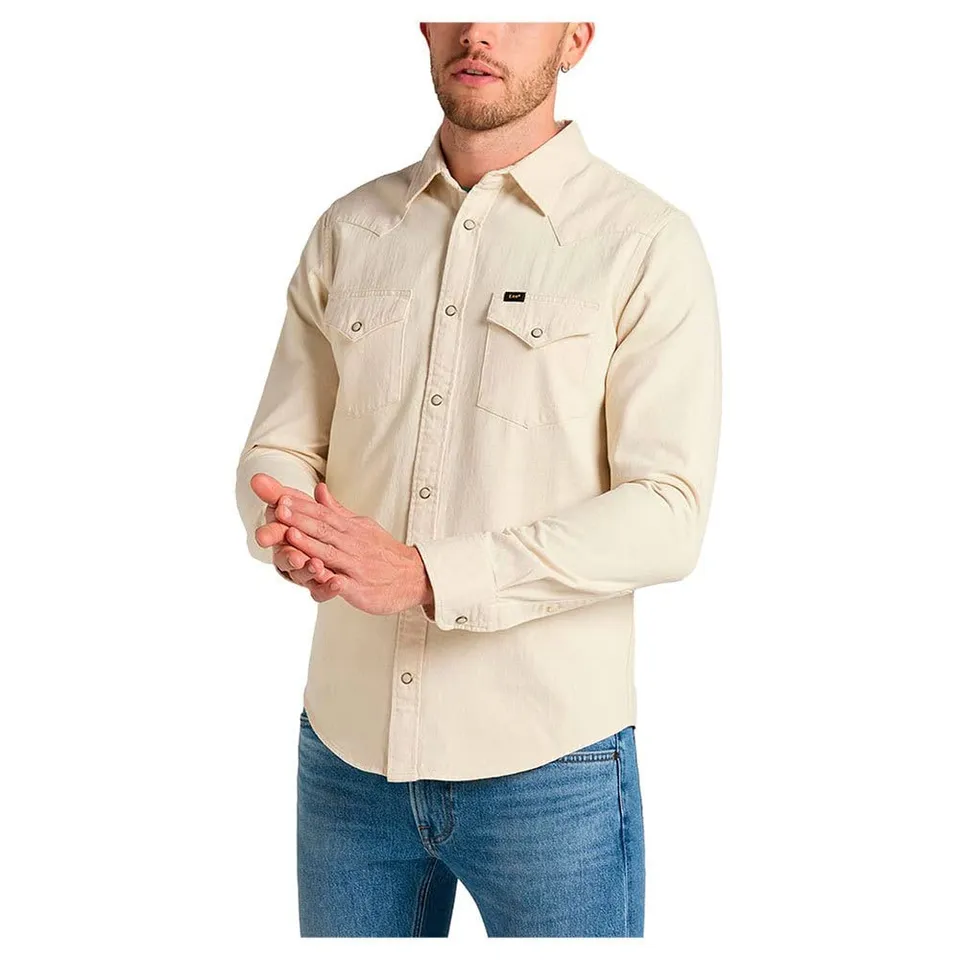 Lee Regular Western t-shirt homme écru coton