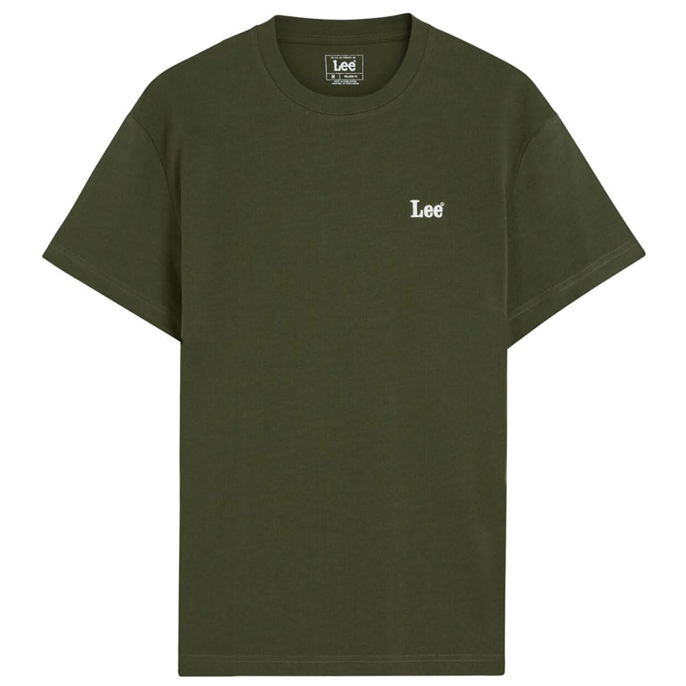 Lee SS Small Logo Tee t-shirt homme violet manches courtes