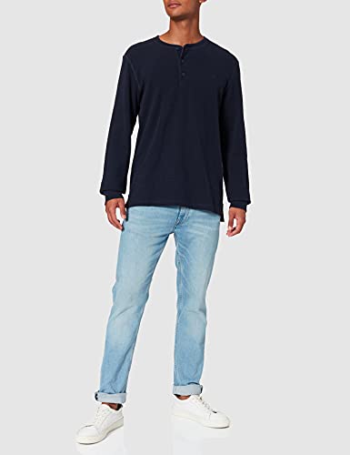 Lee Seasonal Henley t-shirt homme sky captain