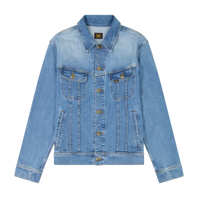Lee Rider veste jean Indigo Usé coupe regular