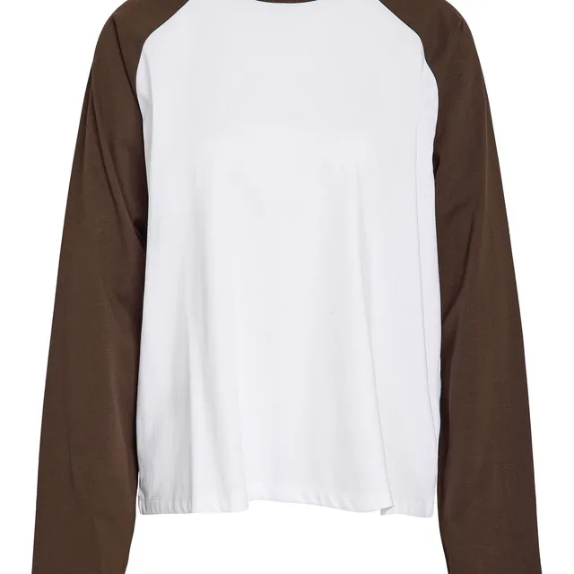 Noisy May Ember top manches longues relaxed raglan