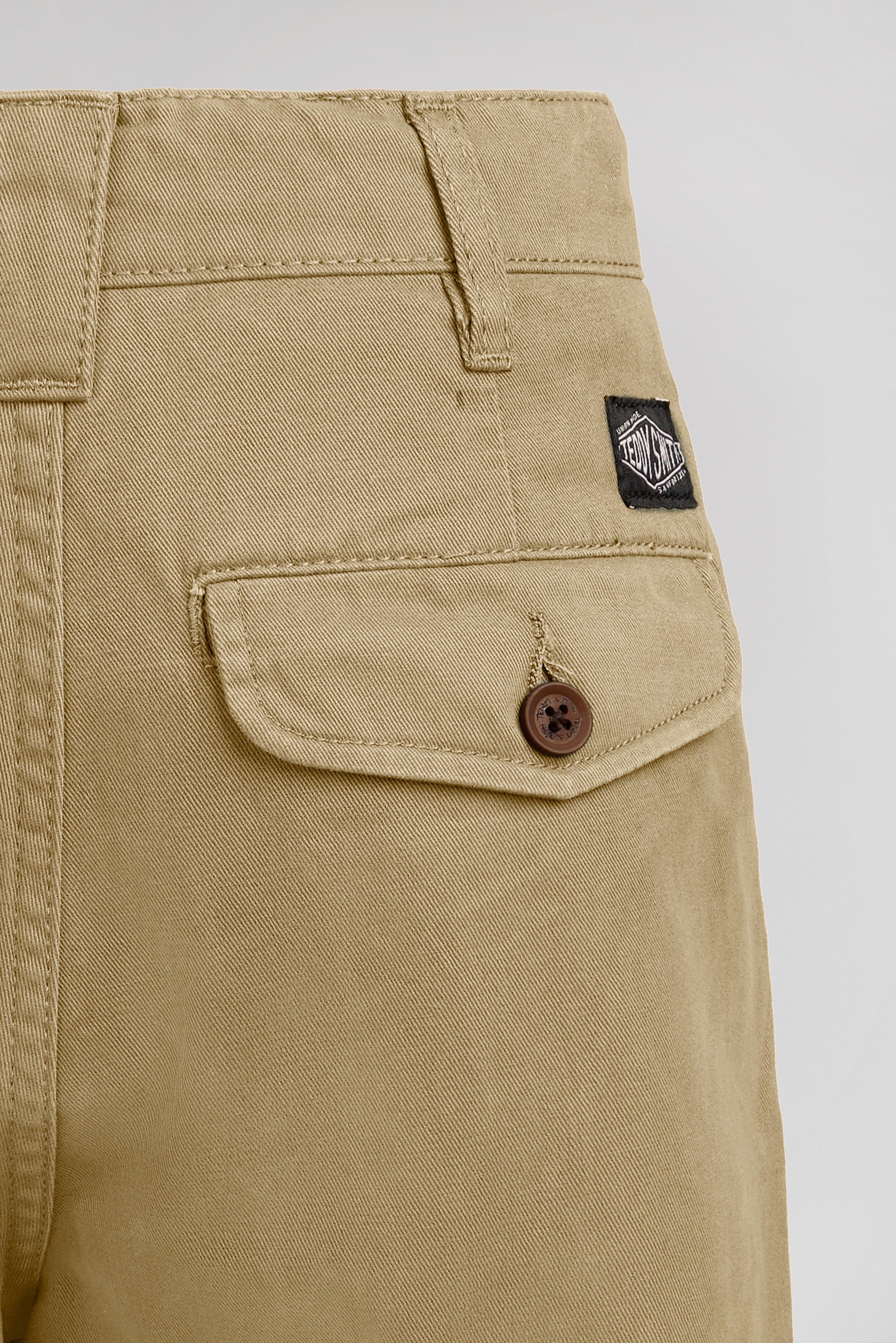 Teddy Smith S-Eddy Chino SH JR short garçon beige coton