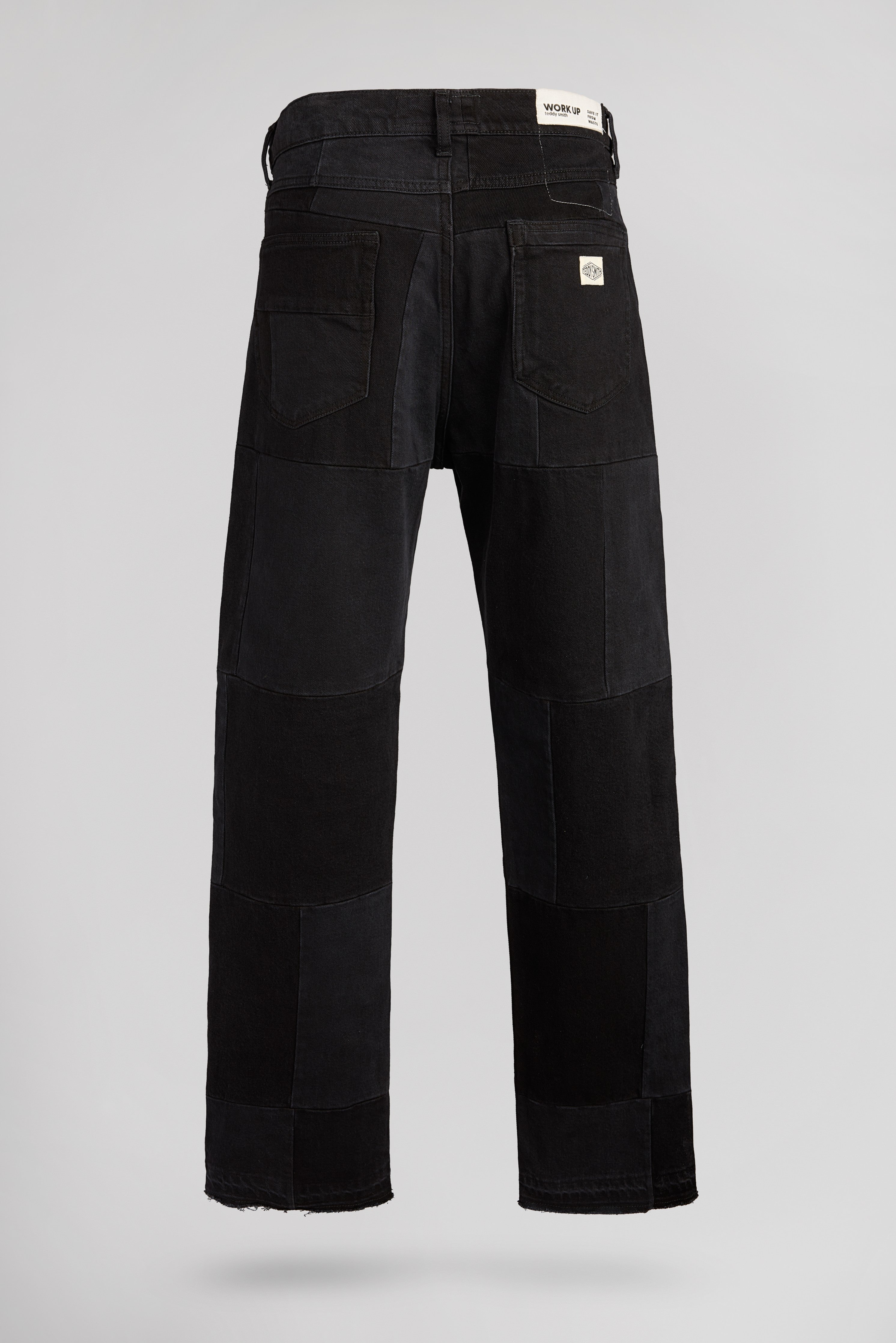 Teddy Smith Memphis Straight L32 jean noir gris coton