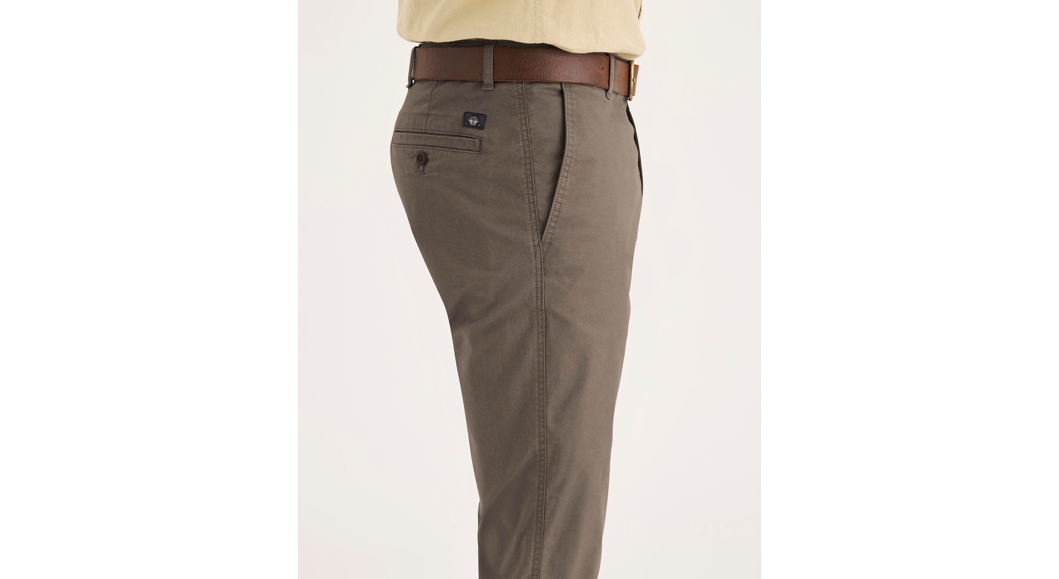 Dockers Original Slim Fit pantalon chino marron coton stretch
