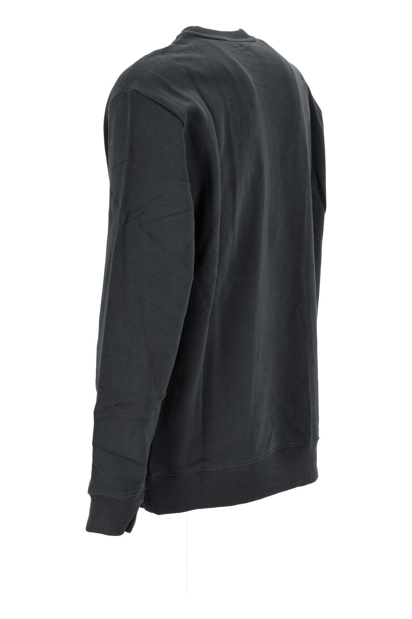 Lee Wobbly SWS Sweat Homme Noir Délavé Taille L