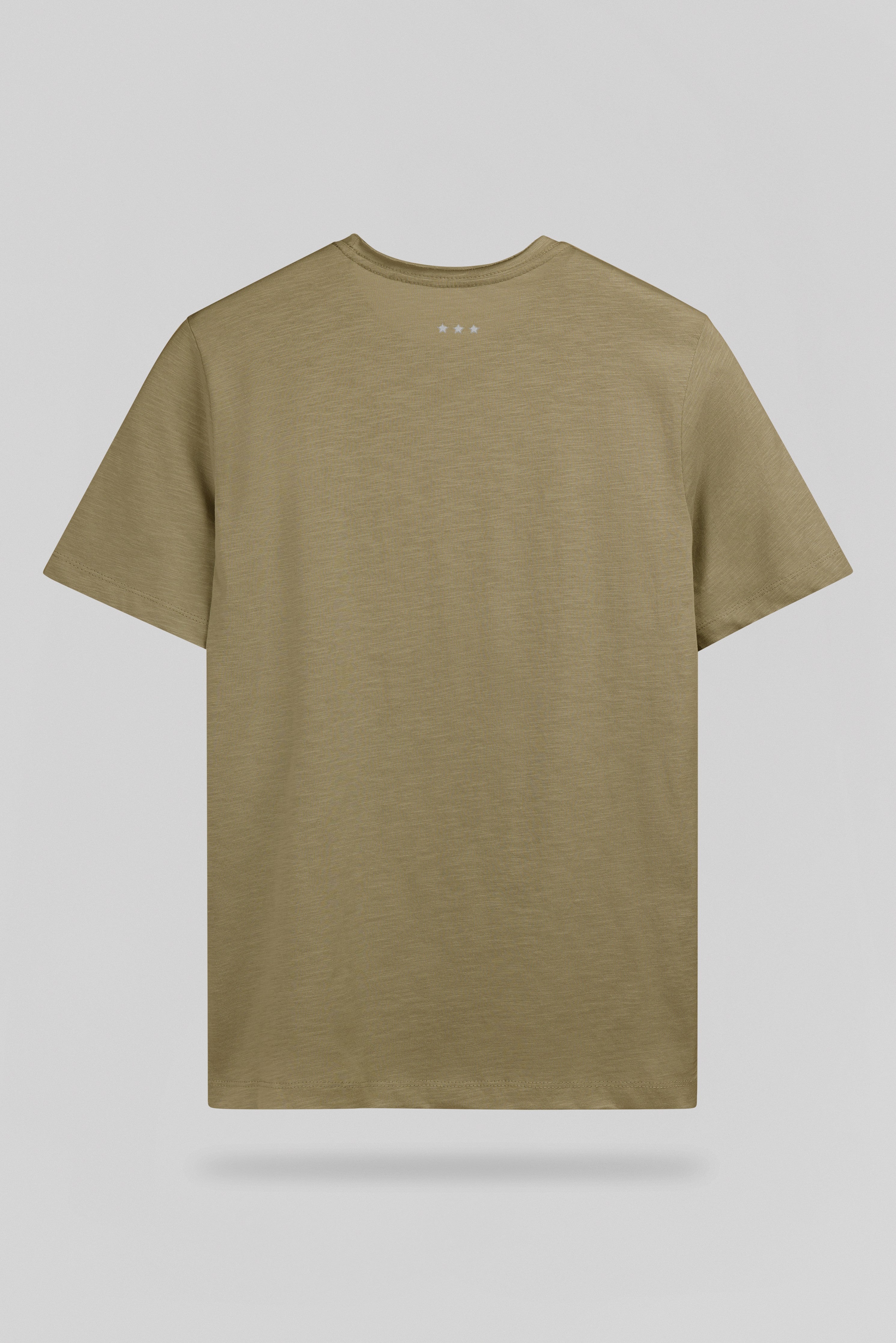 Teddy Smith T-Perry MC t-shirt kaki sable homme