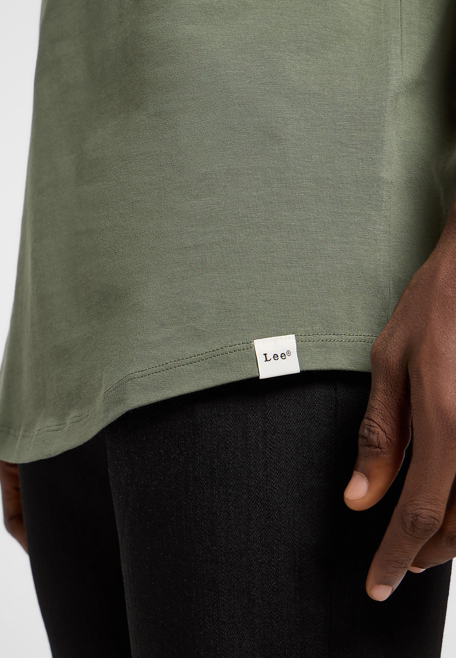 Lee Shaped Tee T-Shirt Homme Buffalo Coton