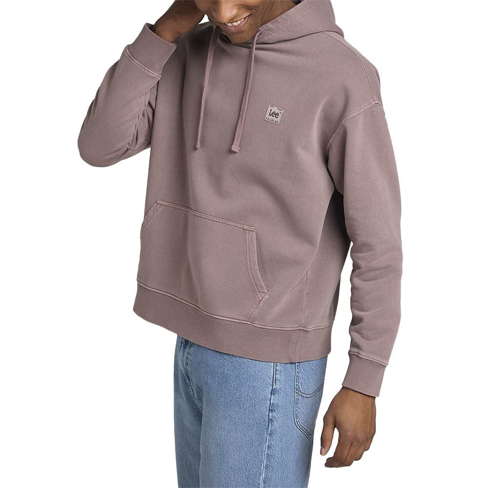 Lee Core Loose hoodie homme Clay coton port quotidien