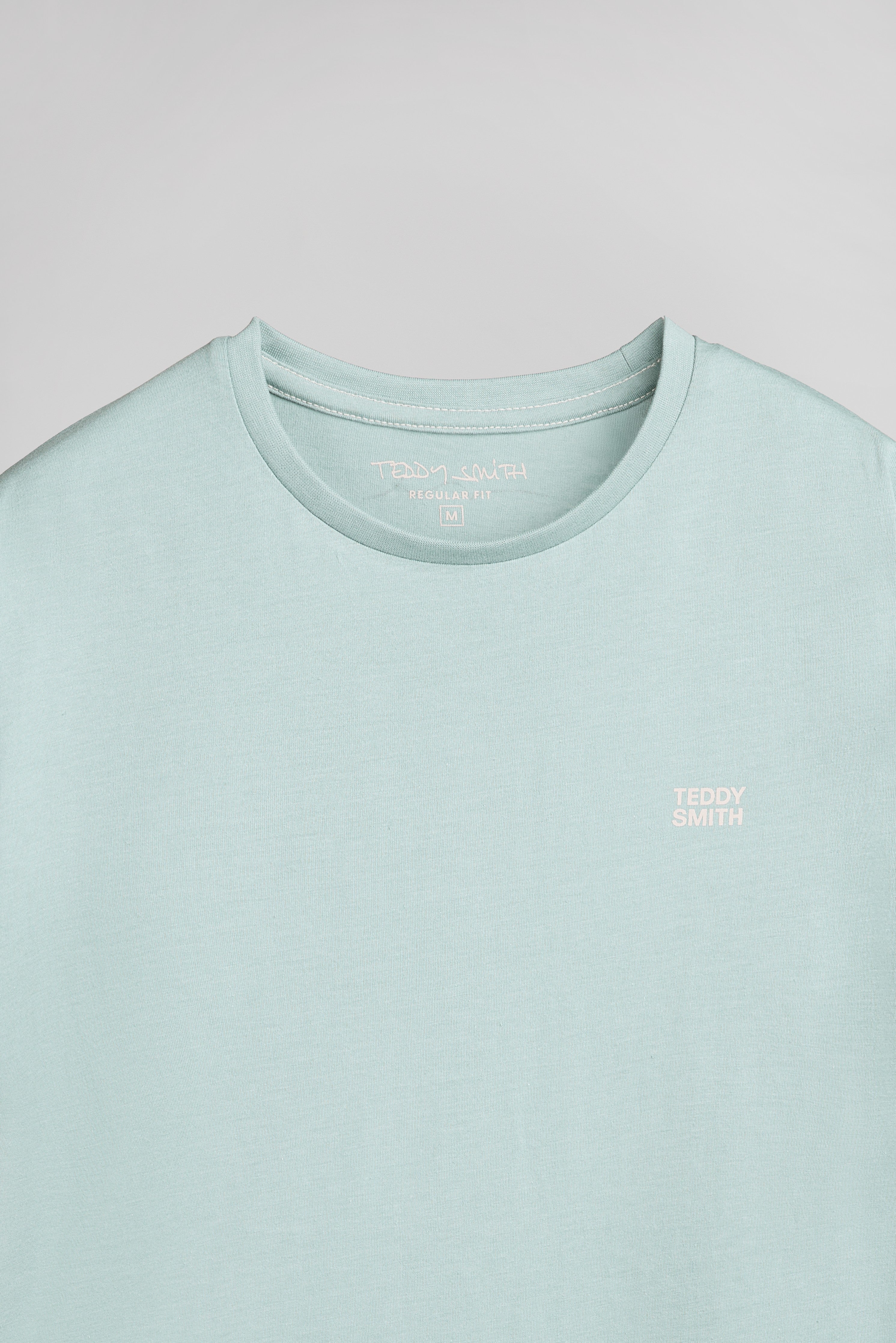Teddy Smith The Tee 1 MC t-shirt homme bleach menthol coton