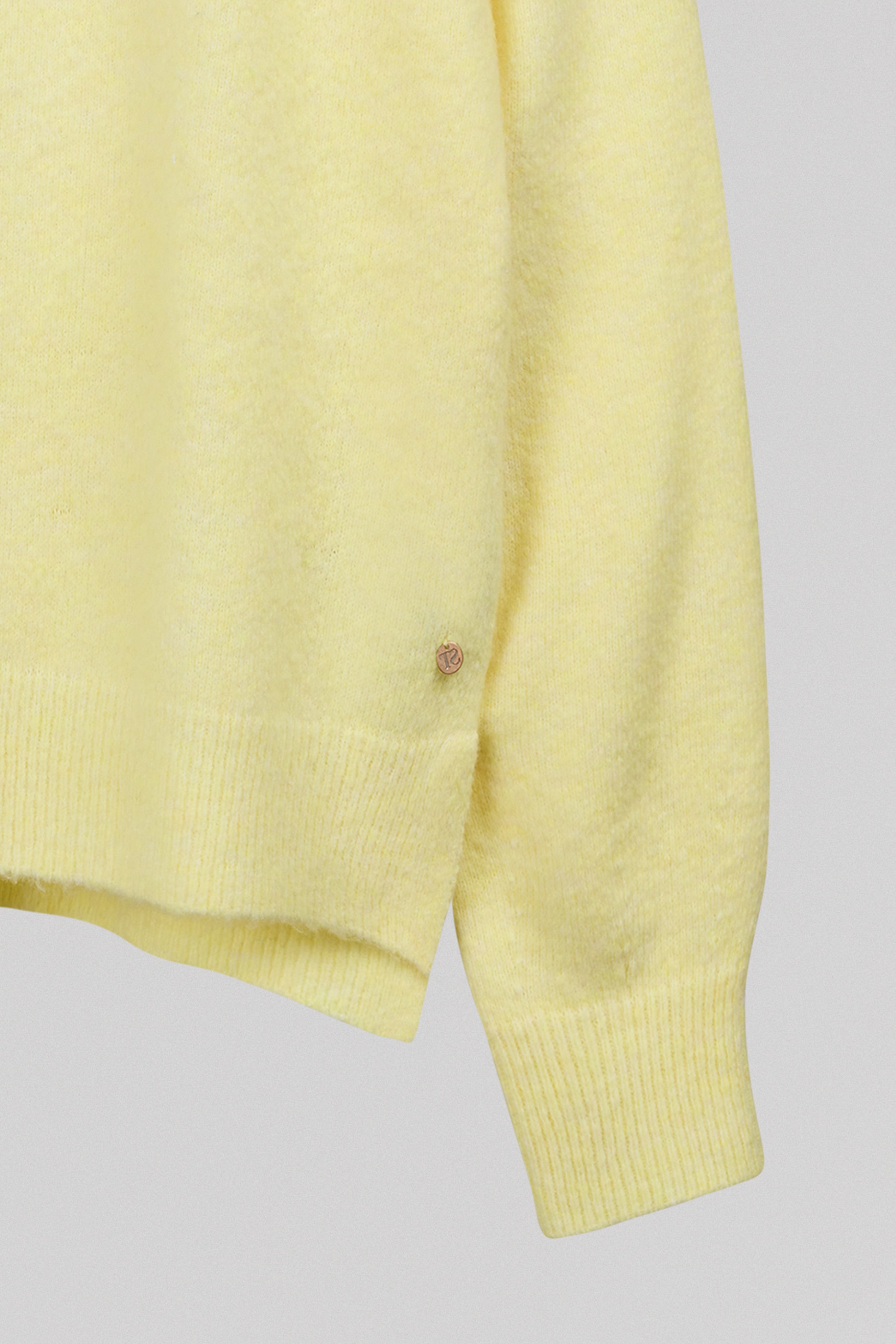Teddy Smith P-Billie pull Jaune Citron Chiné laine
