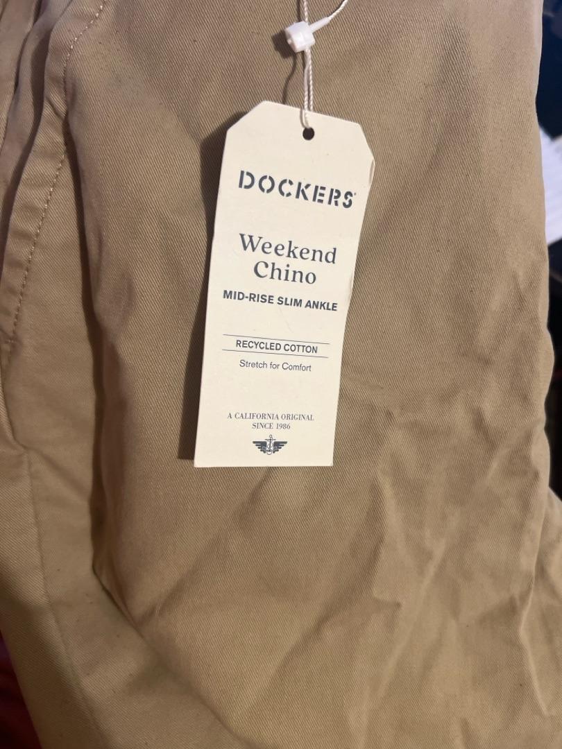 Dockers Weekend Chino Slim Fit pantalon vert long