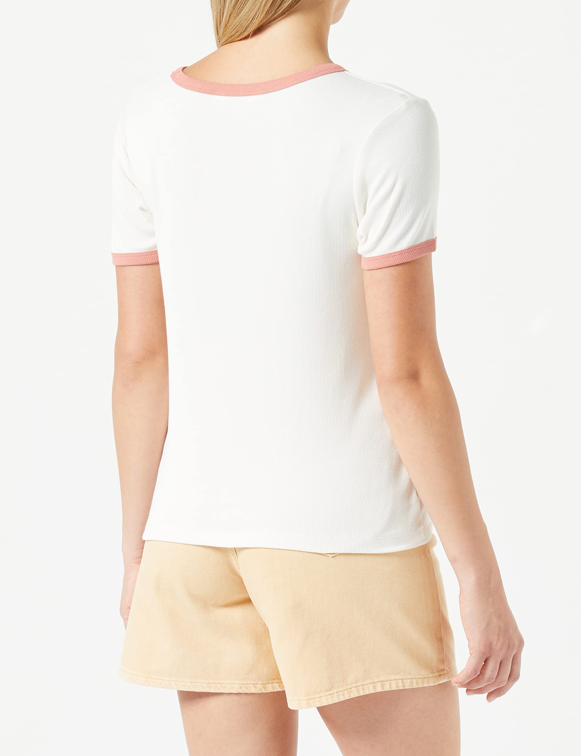Lee Côtelé SS t-shirt femme taille L ajusté